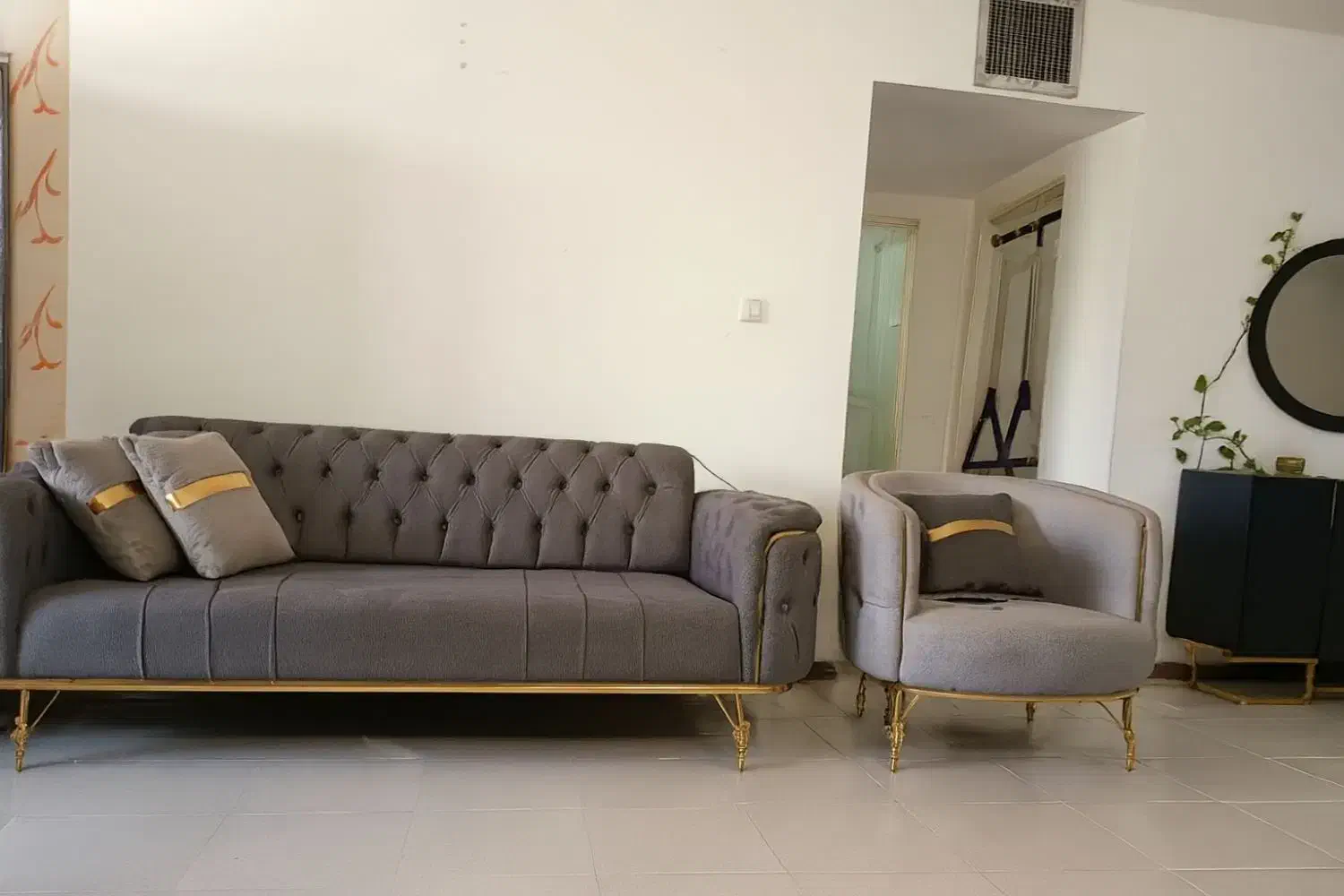 مبل راحتی 8نفره|مبلمان خانگی و میز عسلی|صفادشت, |دیوار