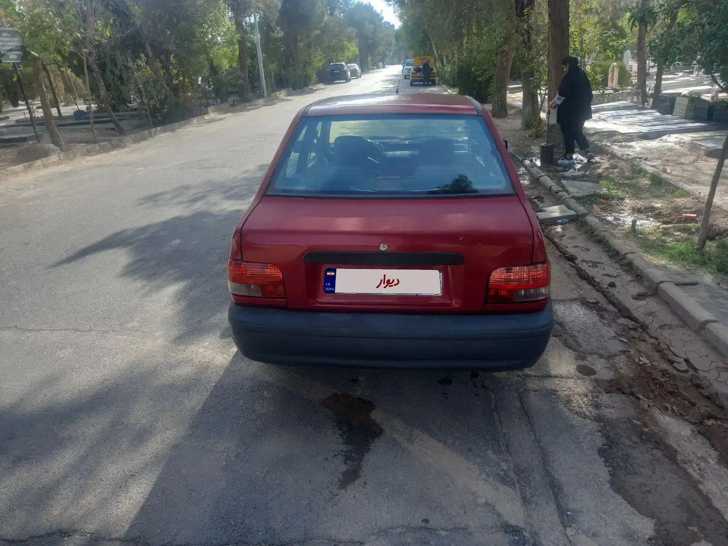 پراید البالویی دوررنگ مدل ۸۵ دوگانه کارخانه|خودرو سواری و وانت|پاکدشت, شهرک امام رضا|دیوار