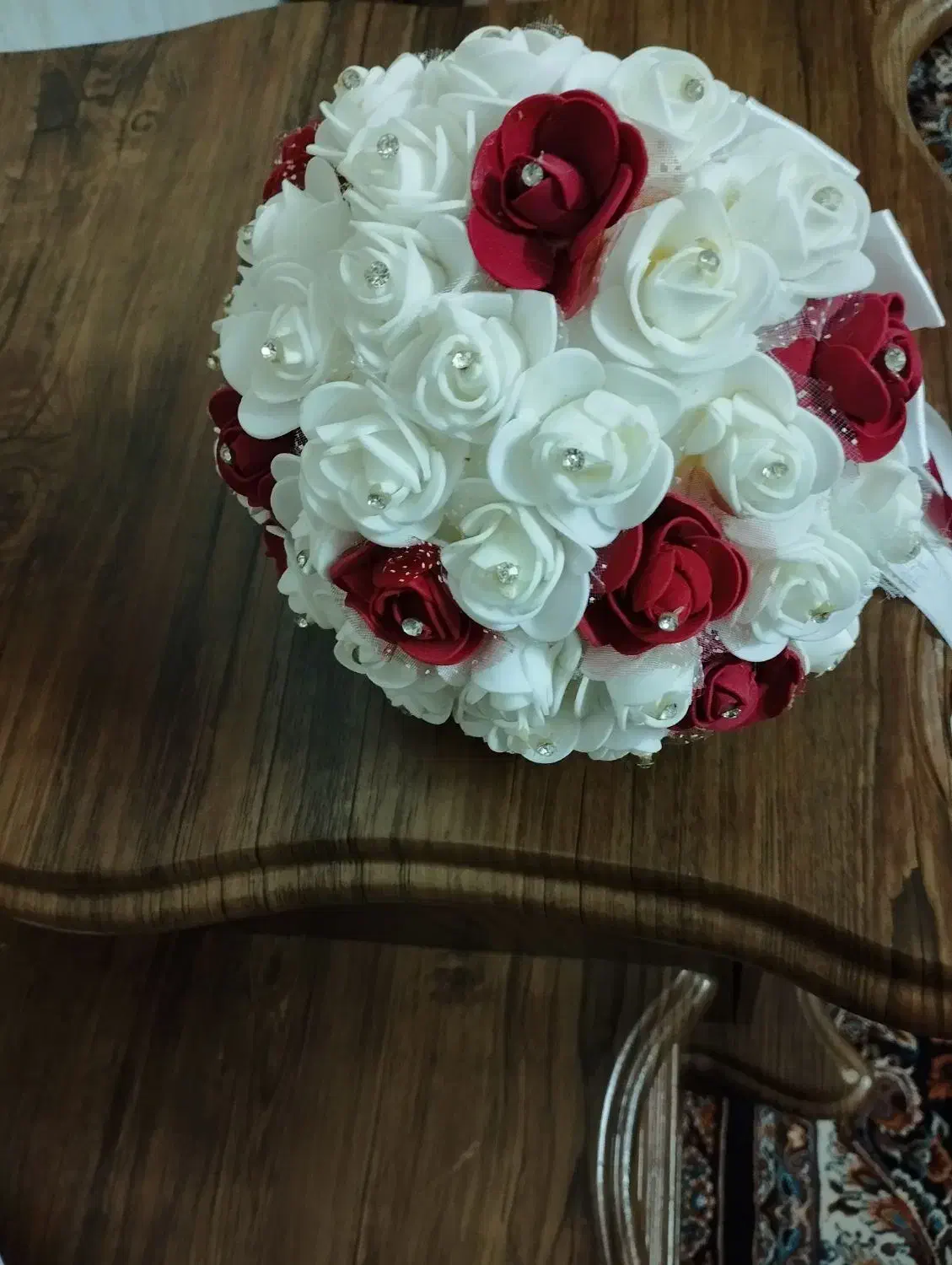 دسته گل عروس|گل مصنوعی|اردکان, |دیوار