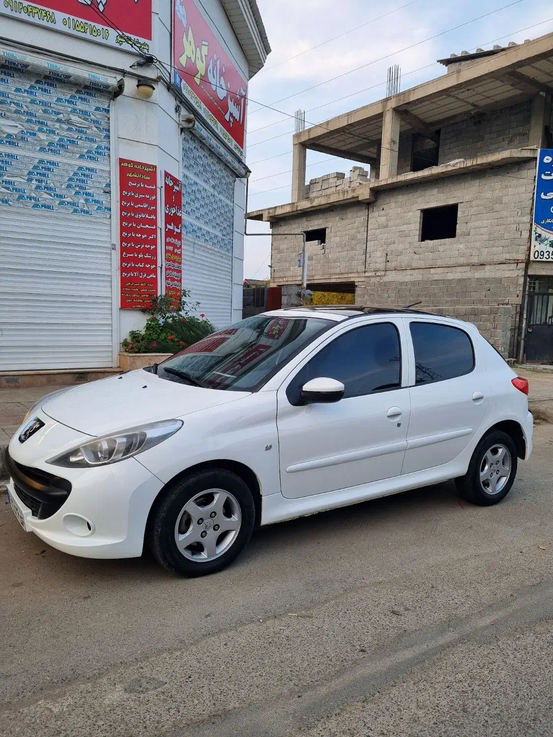 207 پانا بدون رنگ فرمون برقی|خودرو سواری و وانت|تنکابن, |دیوار