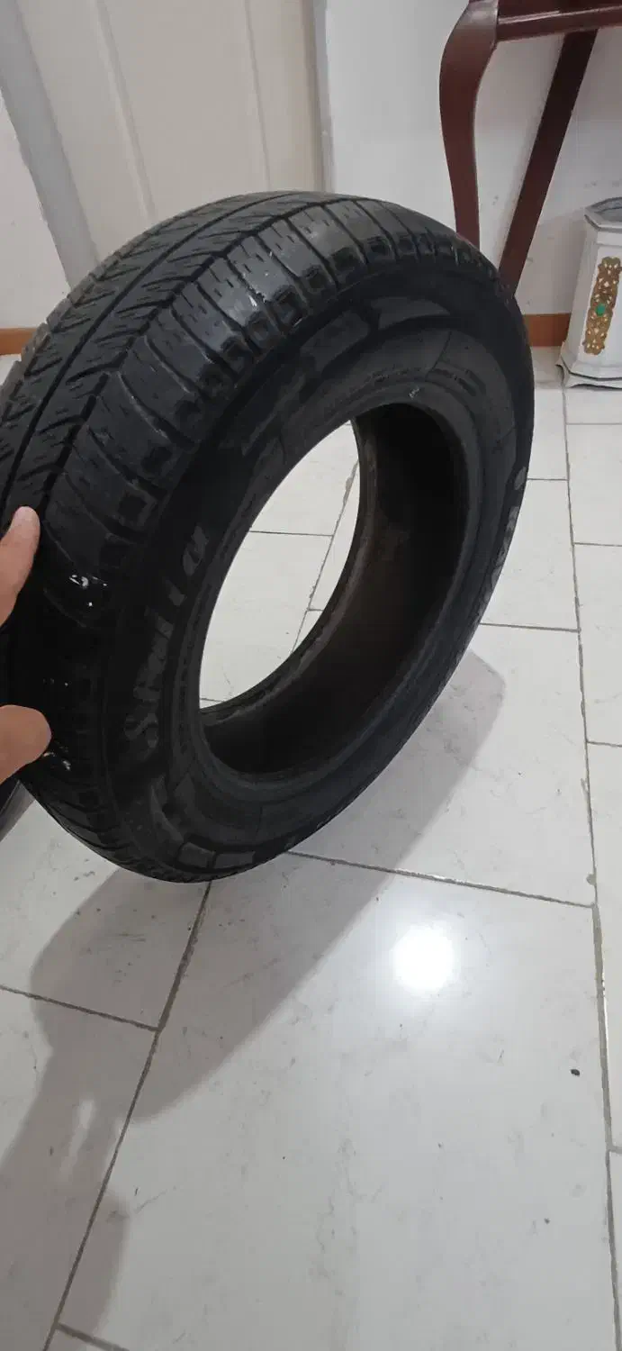 لاستیک ۱۴ ۶۵ ۱۸۵ تریانگل و کویر|قطعات یدکی و لوازم جانبی|هشتگرد, فاز ۷ مهستان|دیوار