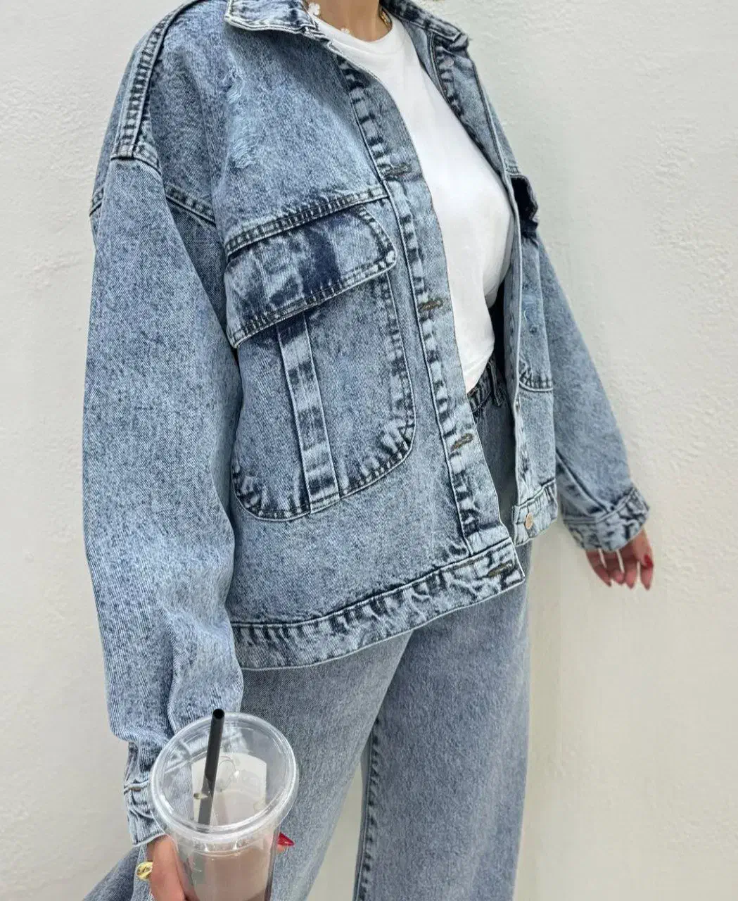 فروش کت جین ضخیم|لباس|یاسوج, |دیوار