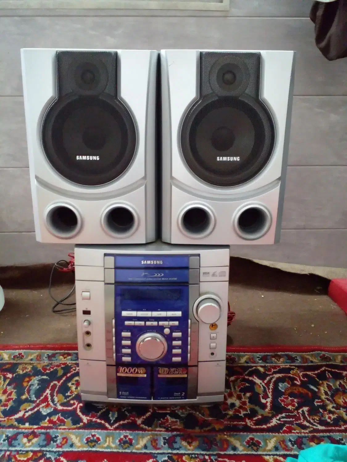 ضبط و باند سامسونگ خانگی صوتی دیسک سی دی و نوار|سیستم صوتی خانگی|اهواز, دانشگاه چمران|دیوار