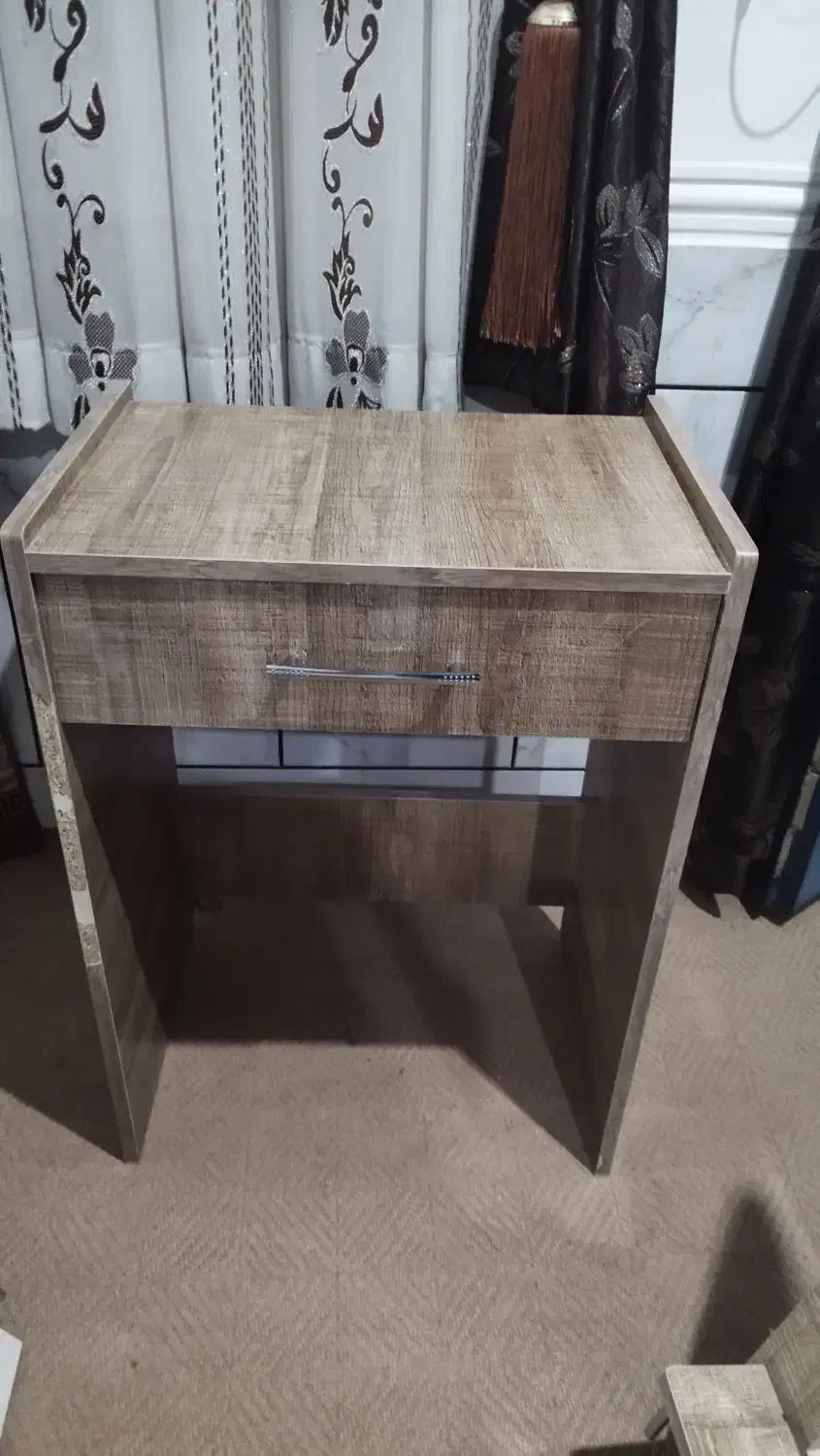 میز آرایش چوبی|تخت و سرویس خواب|لار, |دیوار