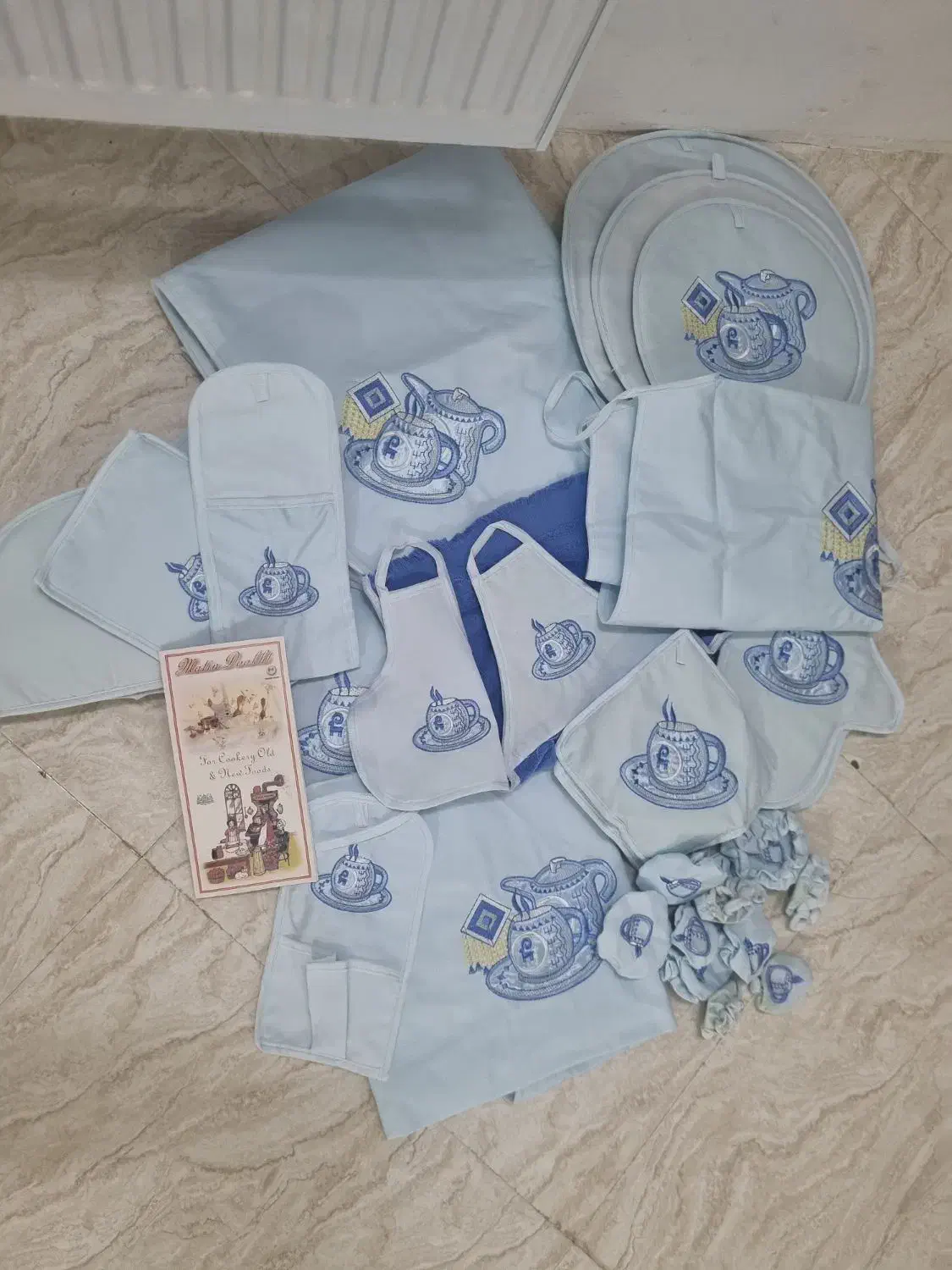 سرویس کامل اشپزخانه|سفره، حوله، دستمال آشپزخانه|سبزوار, سیادتی|دیوار