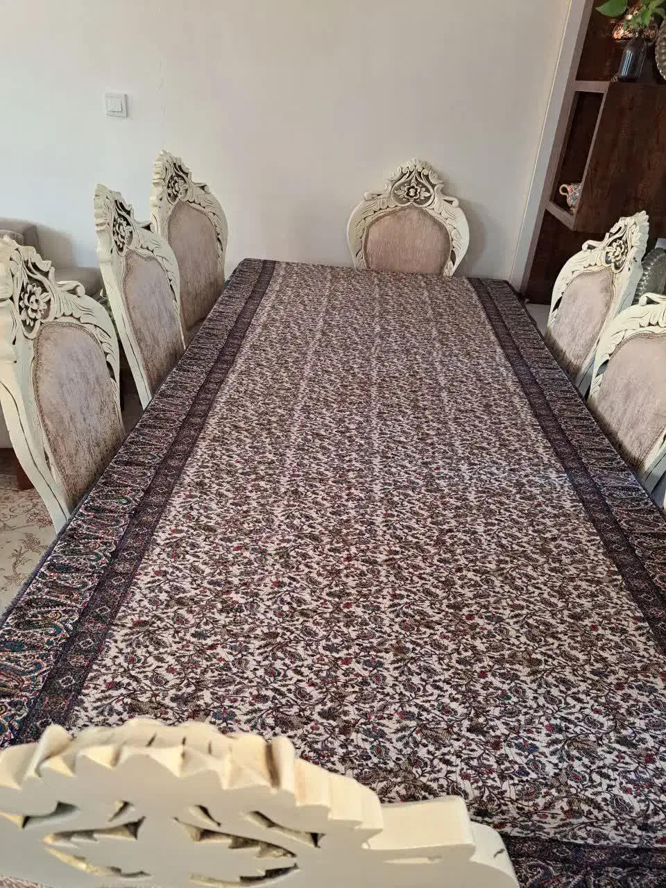 میز نهارخوری|میز و صندلی غذاخوری|قائن, |دیوار