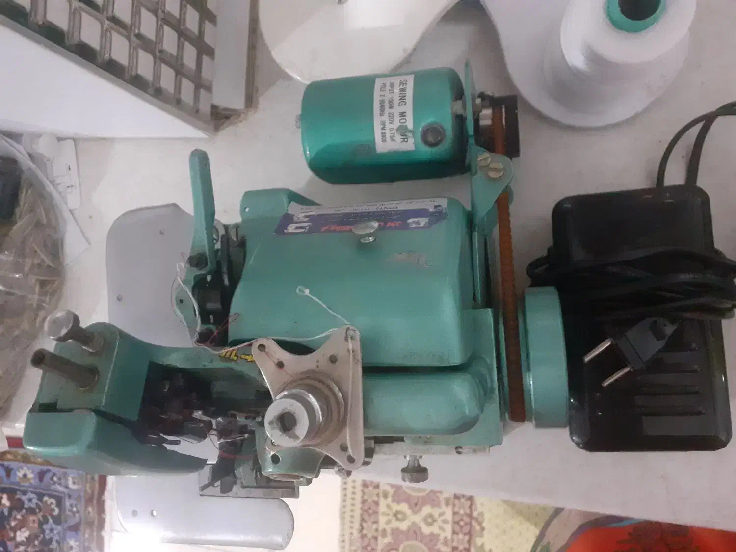 چرخ زیگزال دوز پروانه|چرخ خیاطی و ریسندگی|هشتگرد, شهرک گلخانه|دیوار