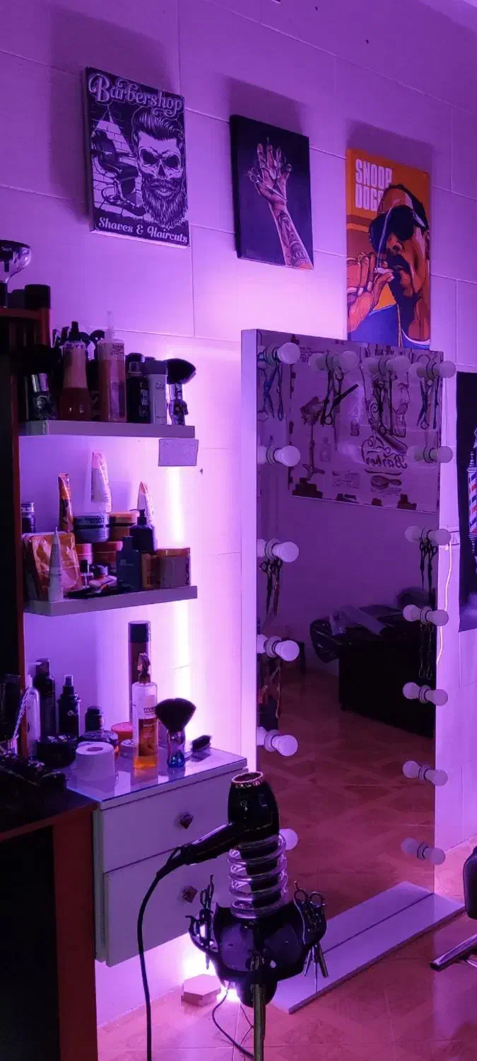 آینه آرایشگاه|آینه|نظرآباد, نظرآباد|دیوار