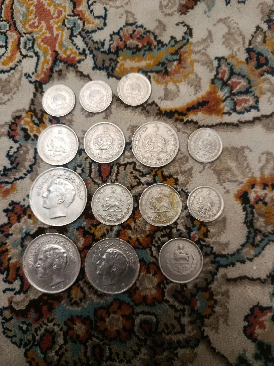 سکه دوران پهلوی|کلکسیون سکه، تمبر، اسکناس|تبریز, |دیوار