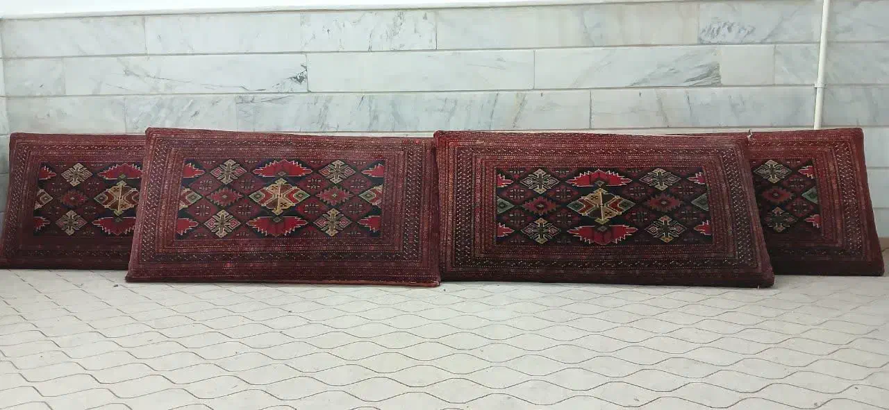 پشتی دست باف ترکمن|پشتی|قم, نیروگاه|دیوار