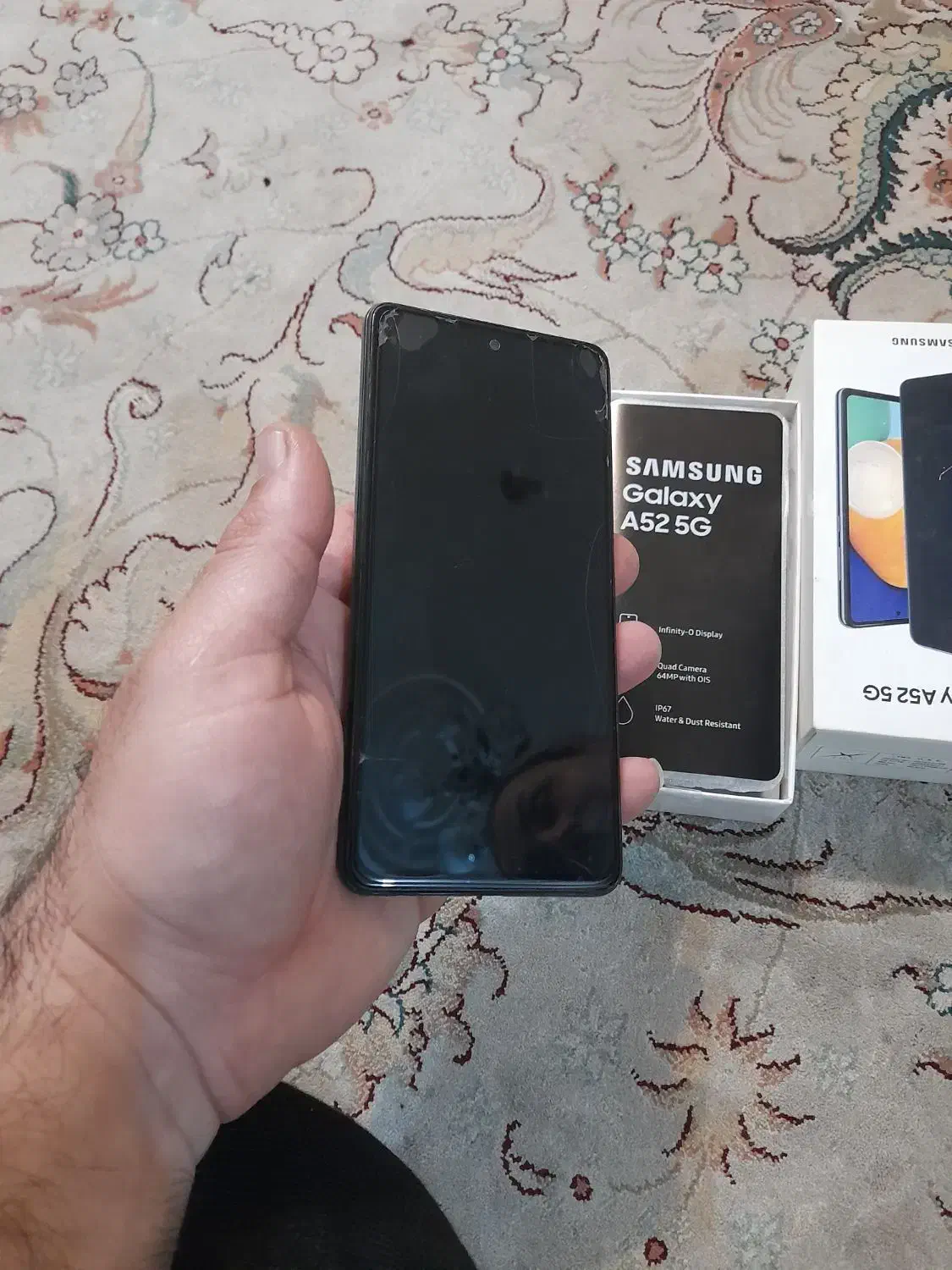 گوشی a52|موبایل|لشت نشا, |دیوار