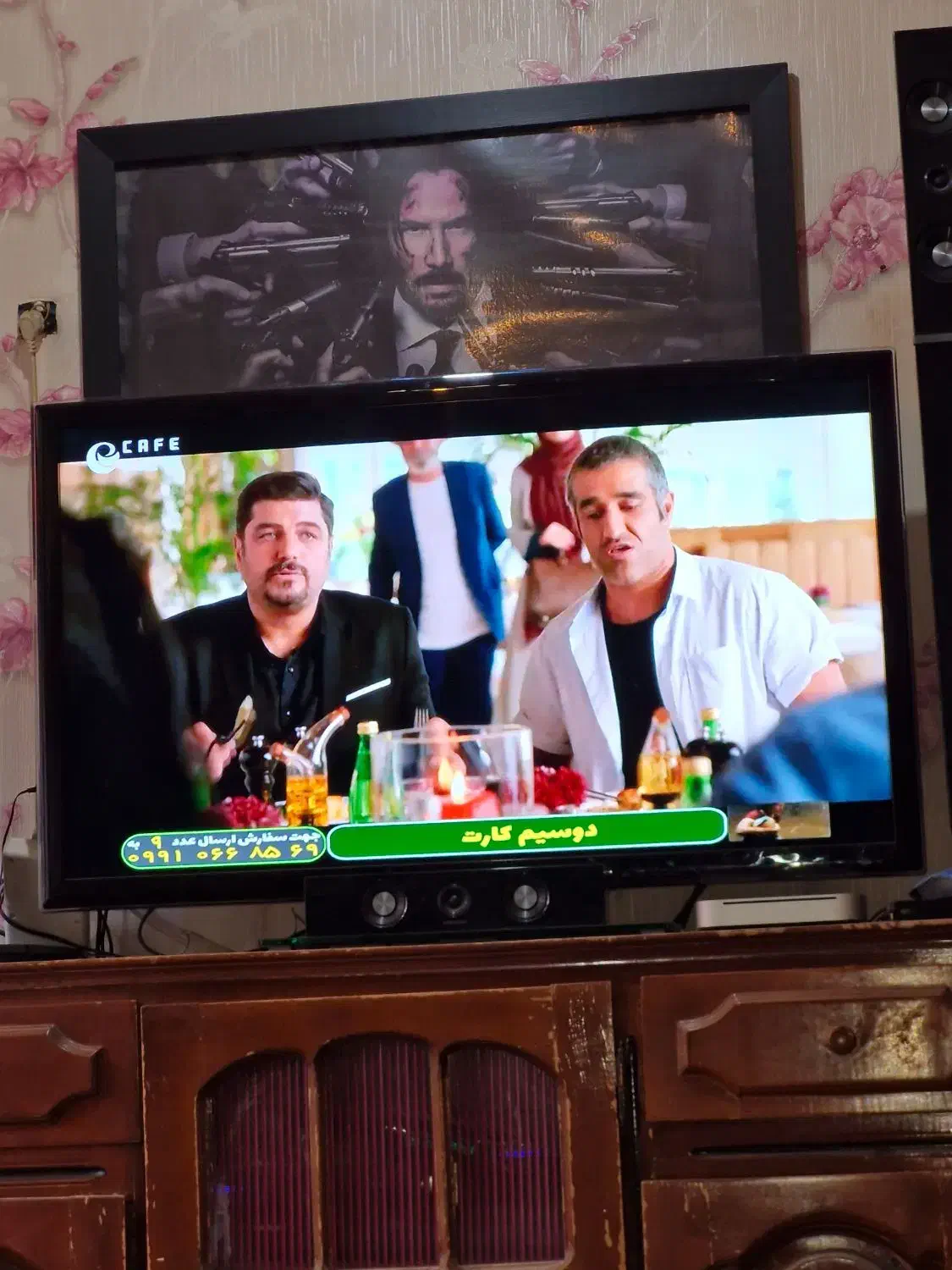 تلویزیون ال ای دی ۴۸ اینچ سامسونگ اسمارت|تلویزیون و پروژکتور|اردبیل, |دیوار