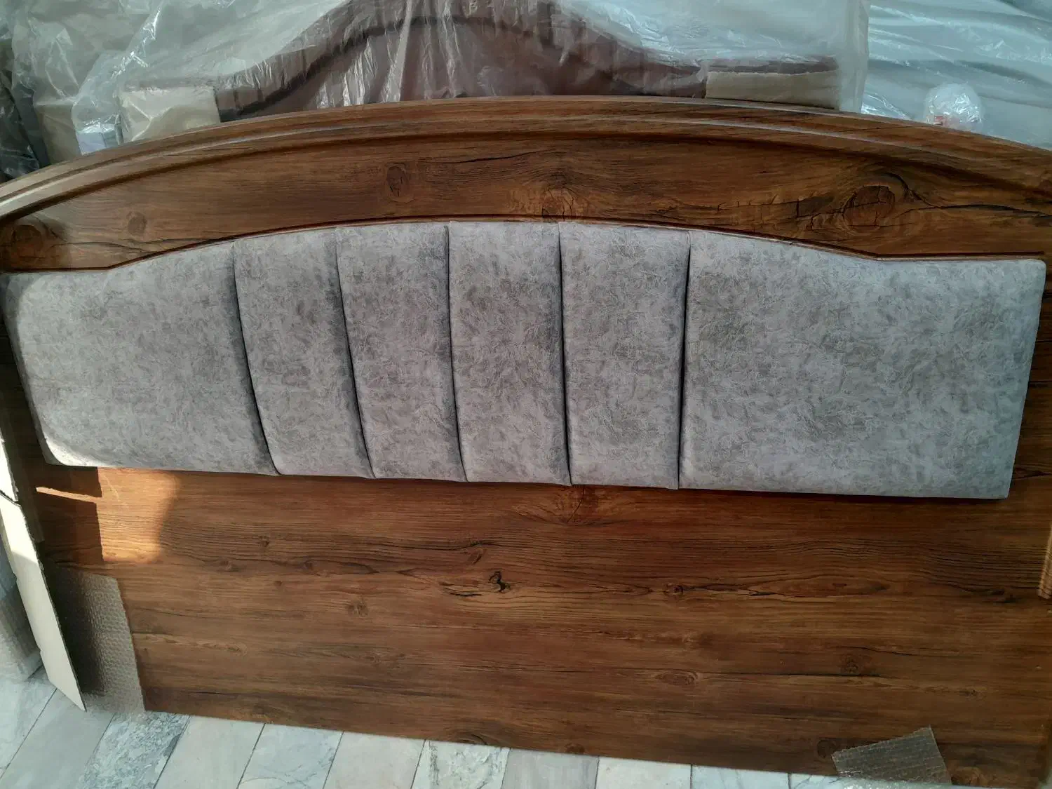 تختخواب  ام دی اف تک نفره و دونفره|تخت و سرویس خواب|ماسال, |دیوار