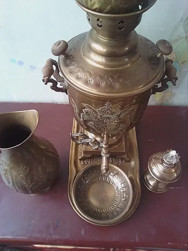 سماور ذغالی|سماور، چای‌ساز، قهوه‌ساز|فشاپویه, |دیوار