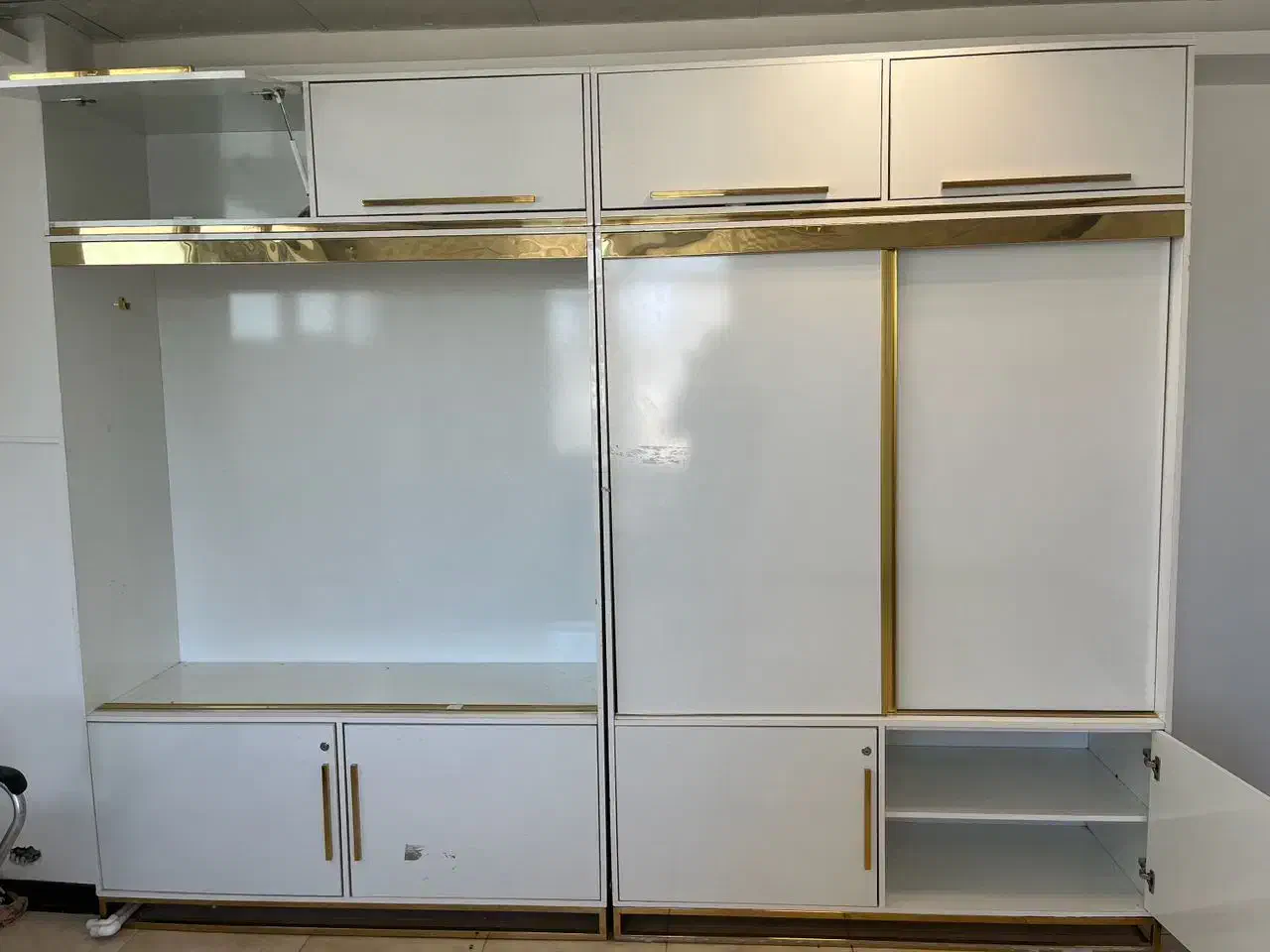 کمد دیواری هایگلاس استیل|جاکفشی، کمد، دراور|کرمان, |دیوار