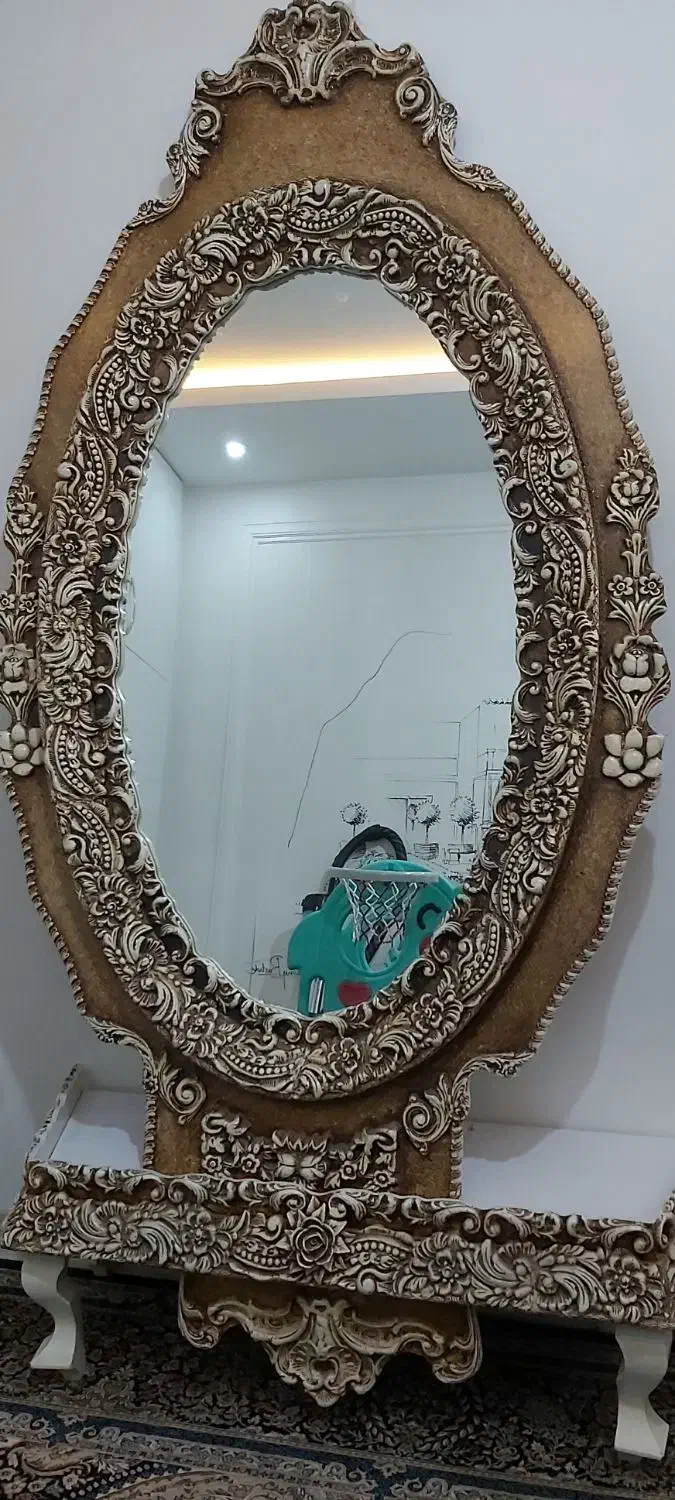 آینه شمعدون|آینه|نیشابور, شریعتی|دیوار