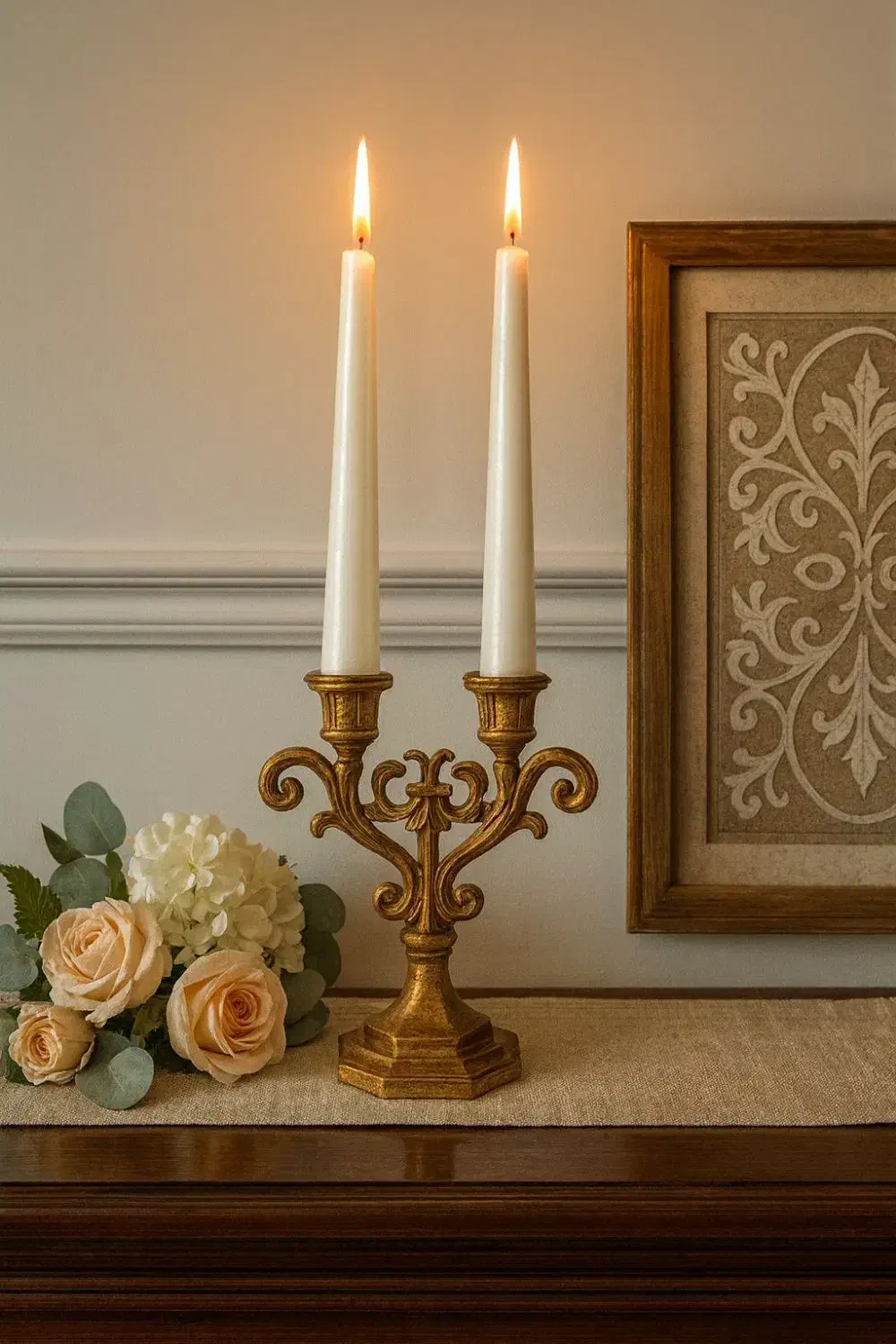 شمع ساده قلمی|صنایع دستی و سایر لوازم تزئینی|گرگان, |دیوار