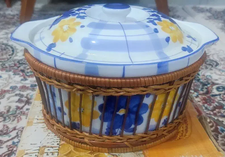 قابلمه گل پنبه‌ای|ظروف پخت‌وپز|کرمانشاه, |دیوار