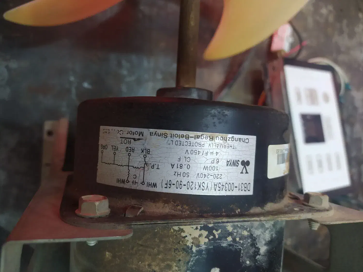 فن ،پروانه،برد کولر گازی پنجره ای سامسونگ|کولر گازی و فن‌کوئل|شیروان (خراسان), |دیوار