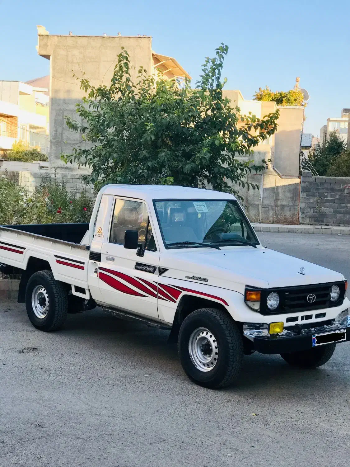 تویوتا‌وانت لندکروز سندفابریک مزایده 2002|خودرو سواری و وانت|بانه, |دیوار