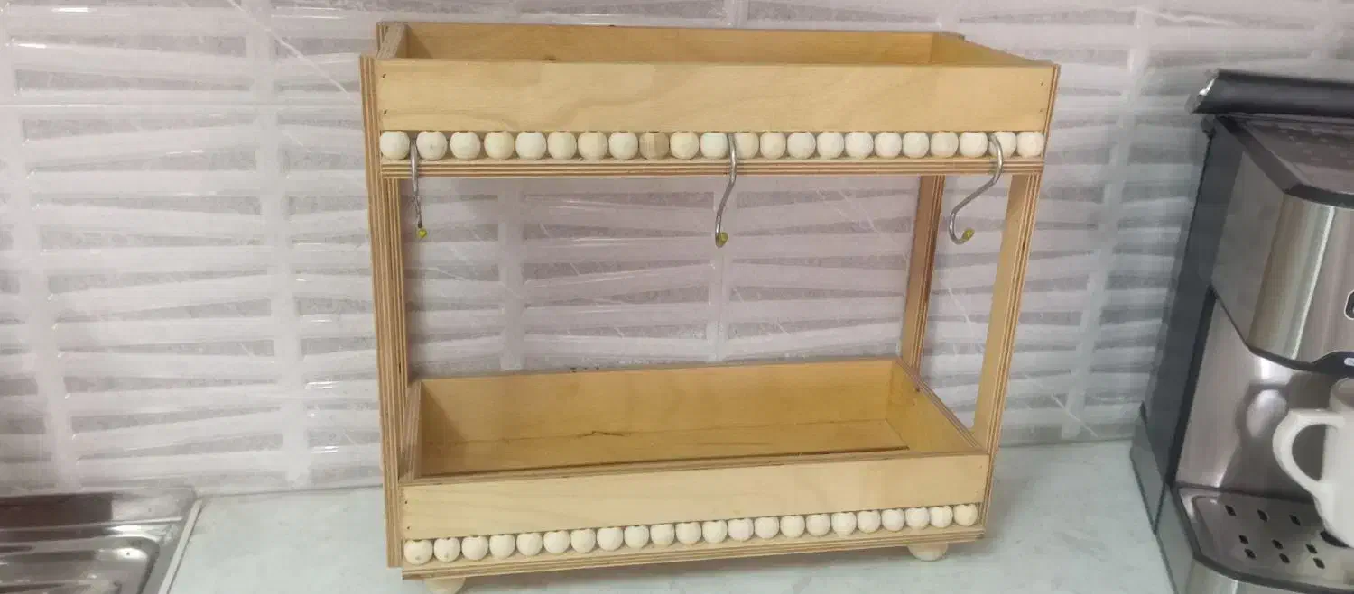 استند چوبی|آب‌چکان و نظم‌دهنده ظروف|ساوه, |دیوار