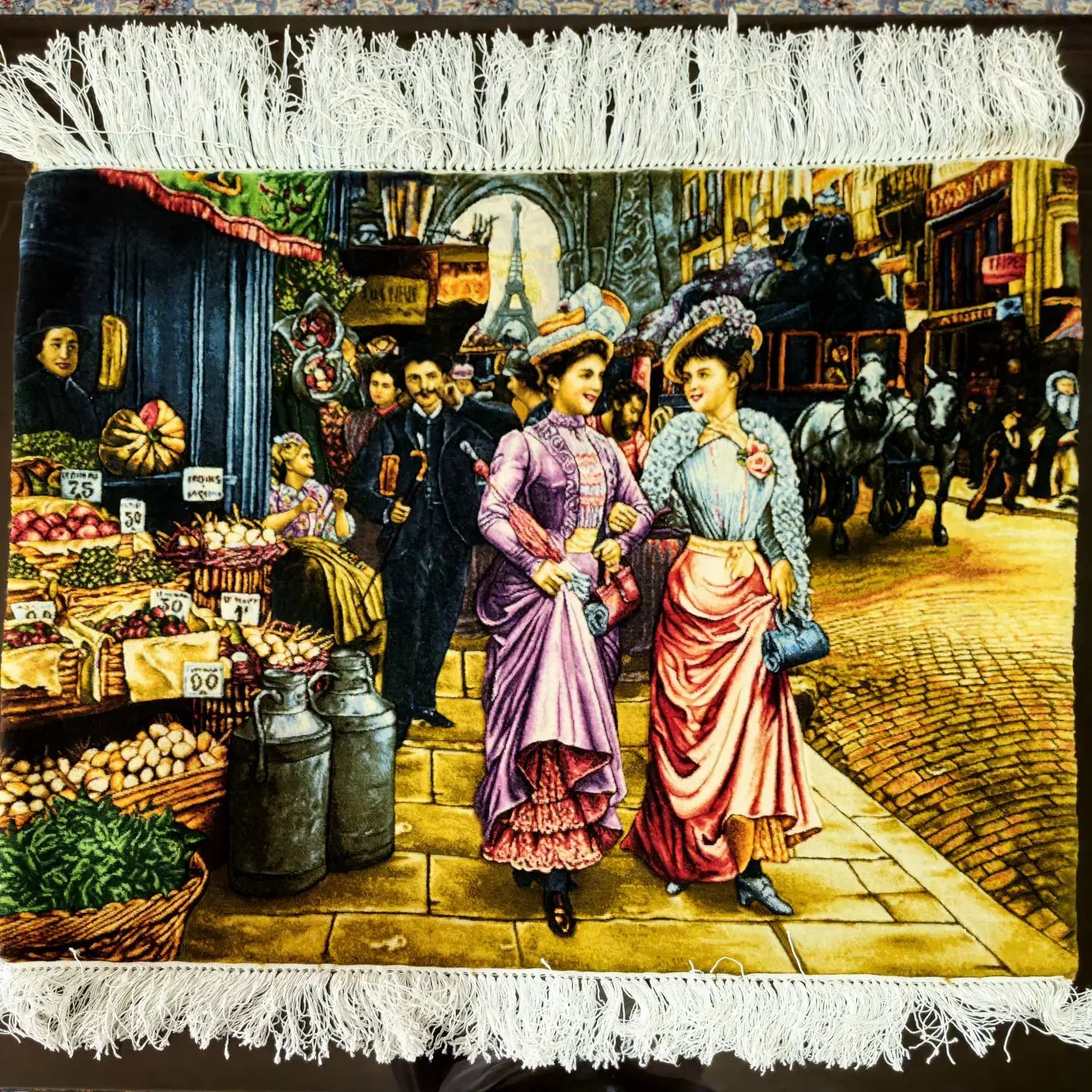 تابلو فرش دستباف طرح شانزالیزه|تابلو فرش|ارومیه, |دیوار