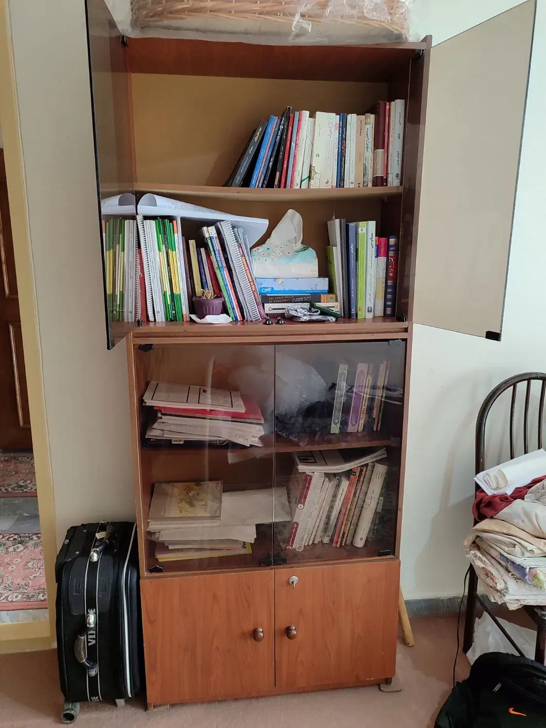 کتابخانه|کتابخانه، شلف، قفسه‌های دیواری|تبریز, |دیوار