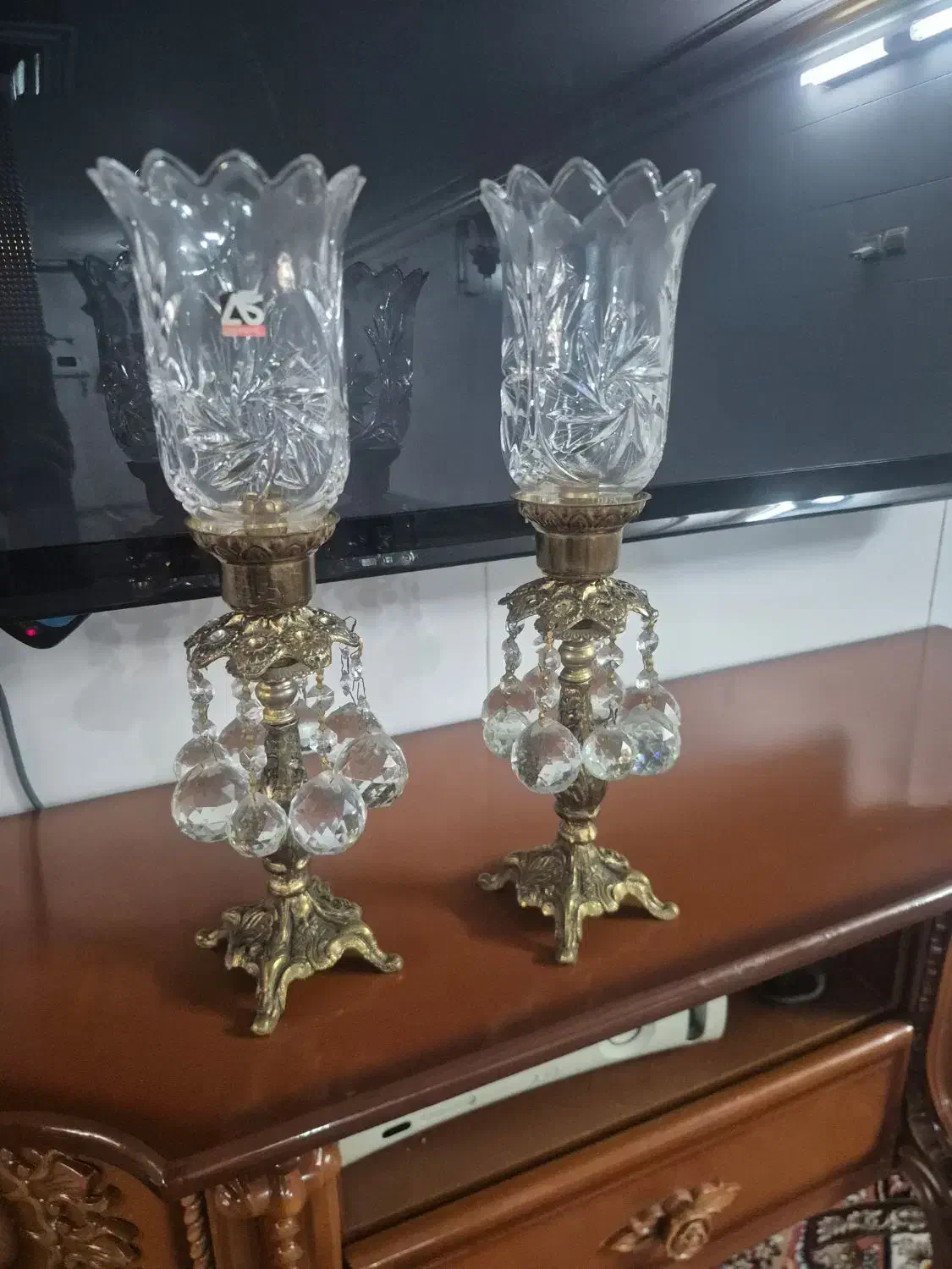 شمعدانی برنج|صنایع دستی و سایر لوازم تزئینی|بروجرد, |دیوار