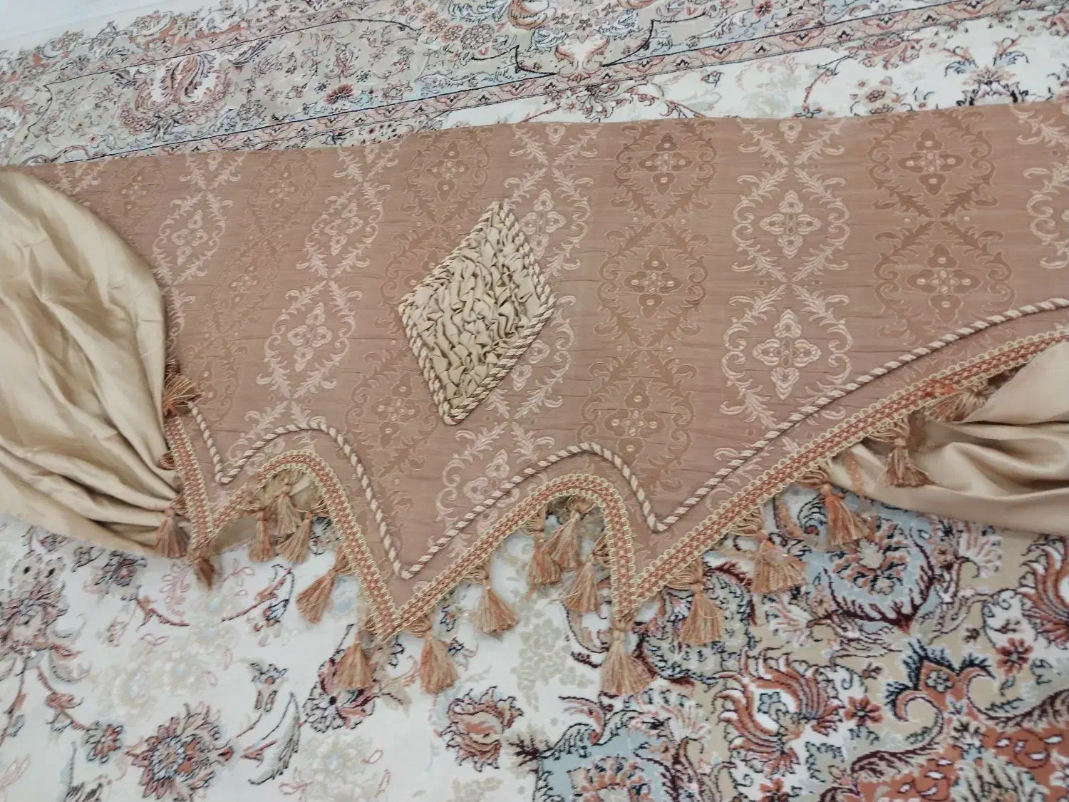 پرده و یلان و کتیبه|پرده، رانر، رومیزی|الیگودرز, |دیوار