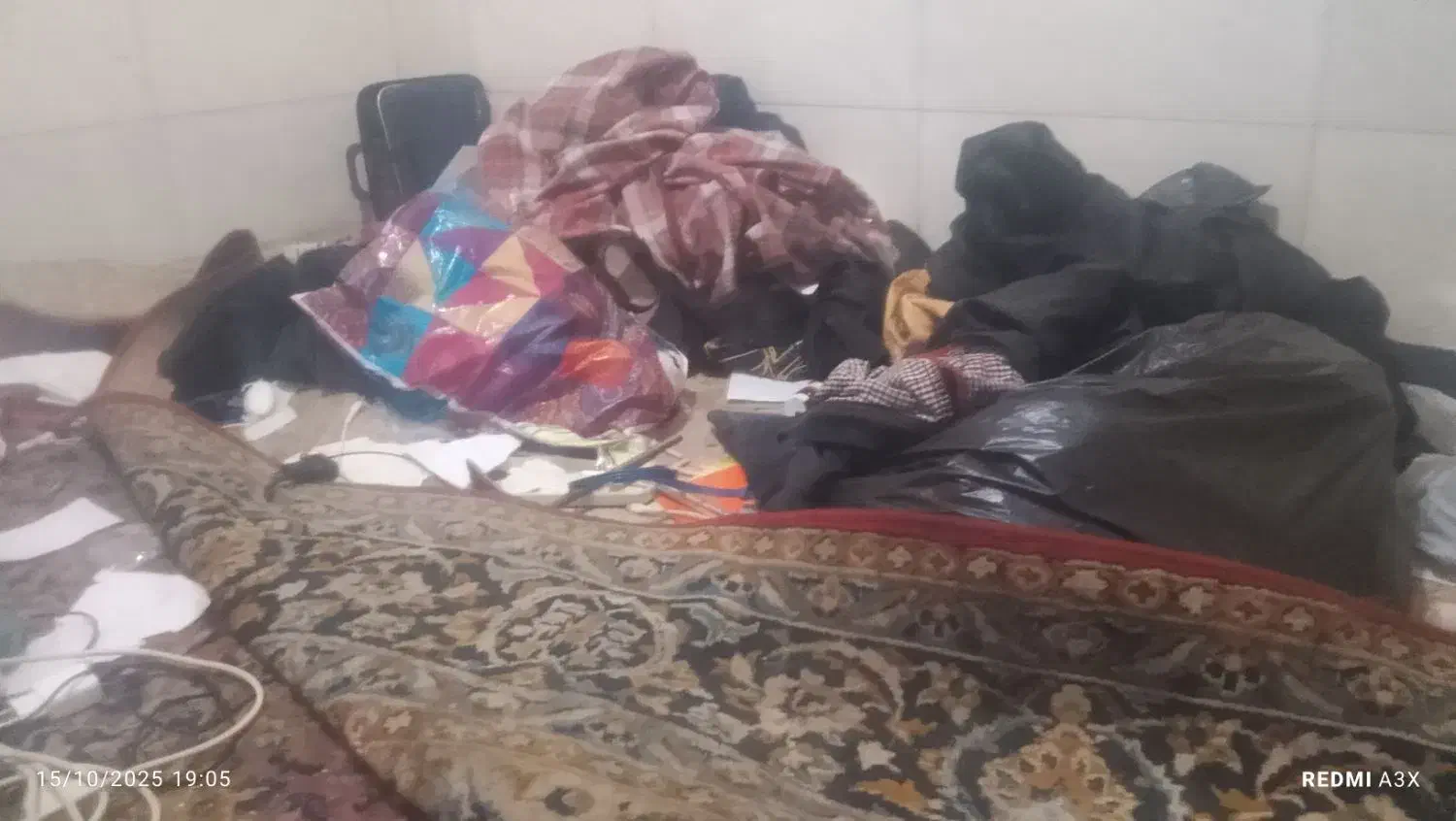 2 دو تخته قالی ۱۲ متری  دستباف و ماشینی|فرش|شیراز, شیشه‌گری|دیوار