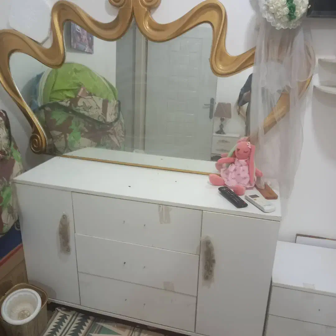 سرویس خواب دونفره|تخت و سرویس خواب|امیدیه, |دیوار