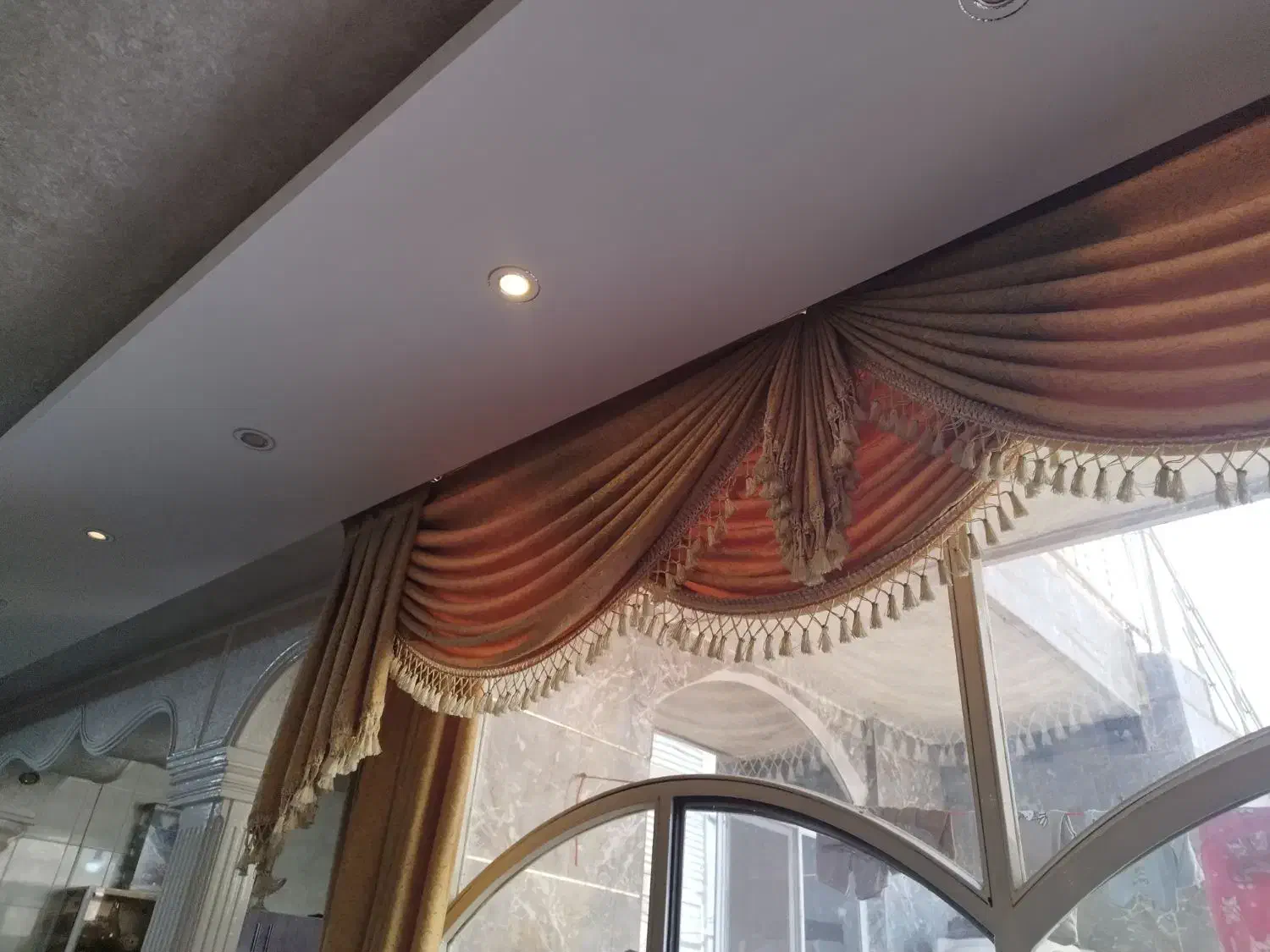 پرده|پرده، رانر، رومیزی|لنجان, |دیوار