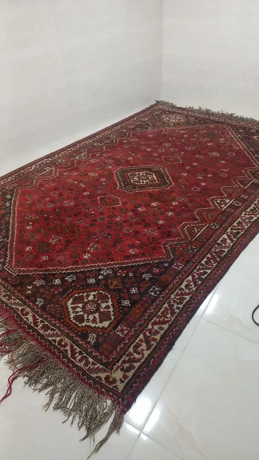 قالی دست باف ترک|فرش|شیراز, کفترک|دیوار