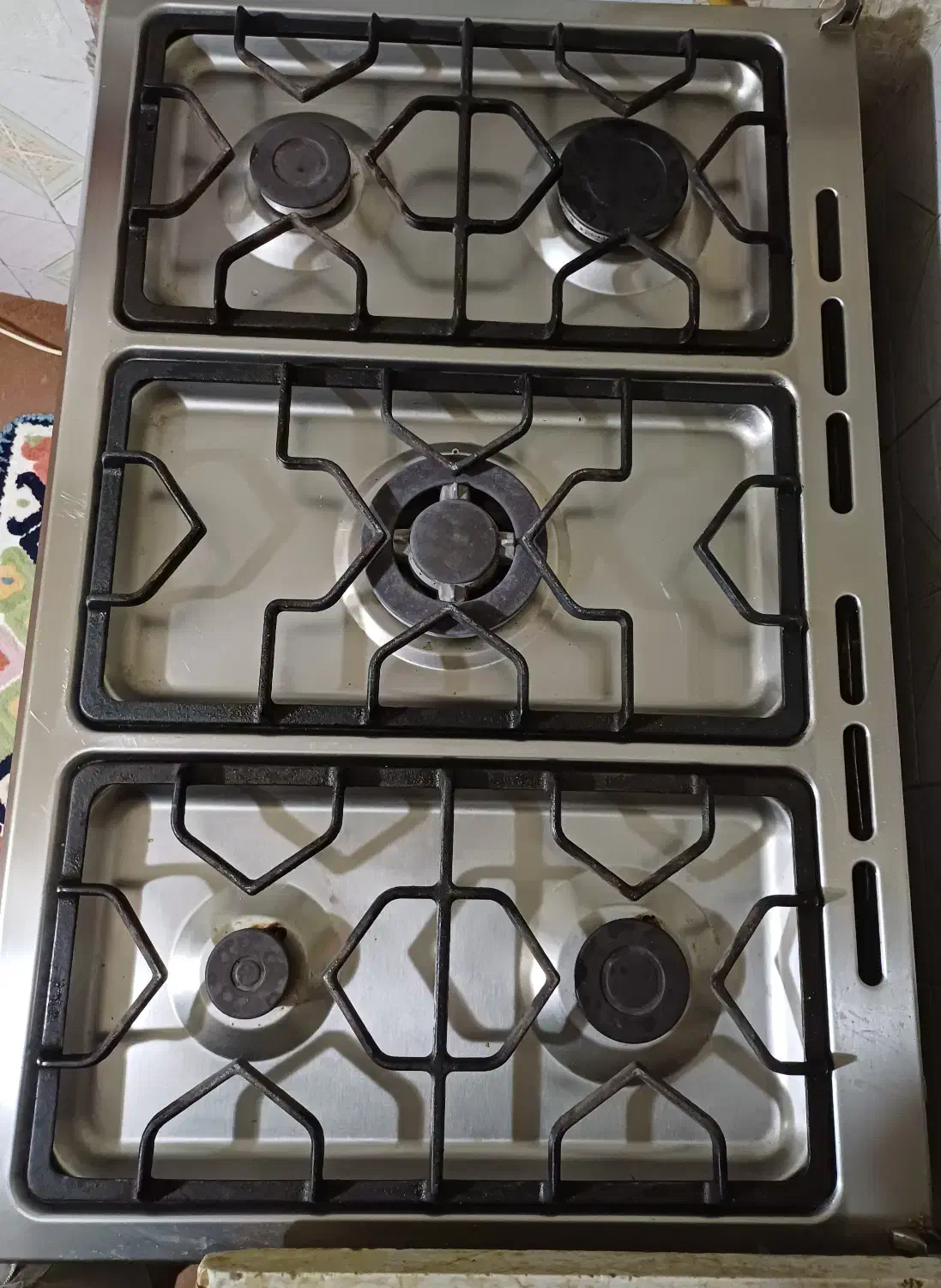 اجاق گاز ۵ شعله تمام استیل|اجاق گاز و لوازم برقی پختوپز|تیران, |دیوار