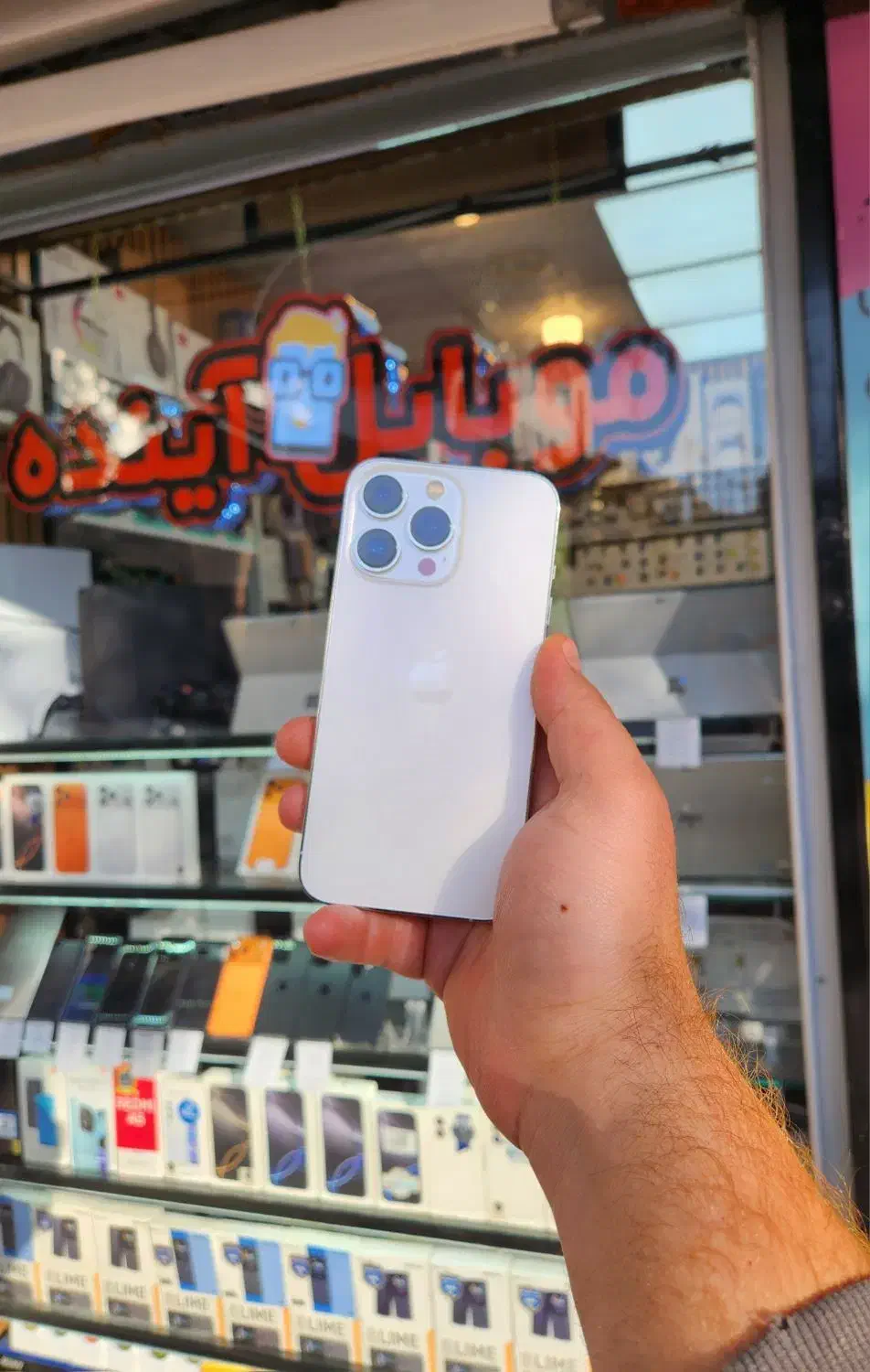 گوشی اپل Iphone 13 Pro با حافظه ۱۲۸ باتری ۱۰۰ zaa|موبایل|زنجان, |دیوار