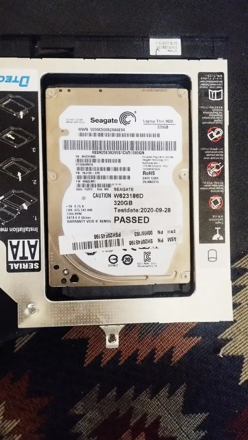 دو عدد هارد|قطعات و لوازم جانبی رایانه|تهران, تولید دارو|دیوار