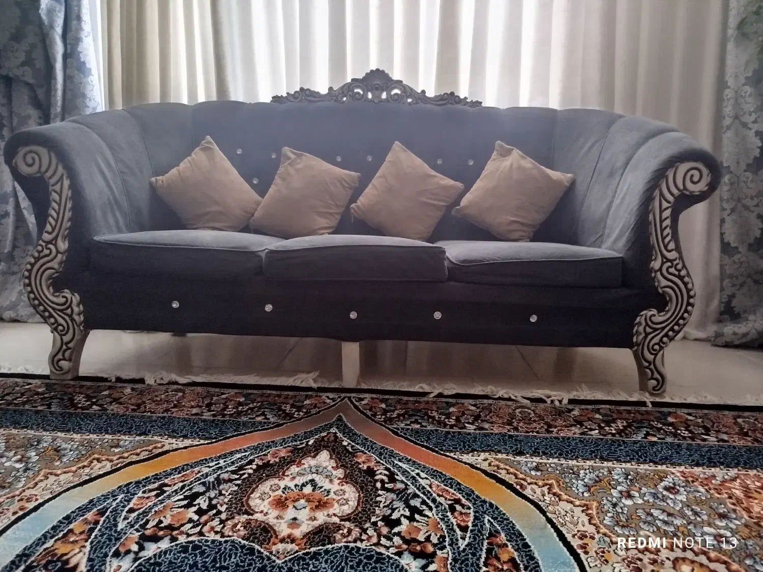 مبل|مبلمان خانگی و میز عسلی|پرند, فاز ۶|دیوار