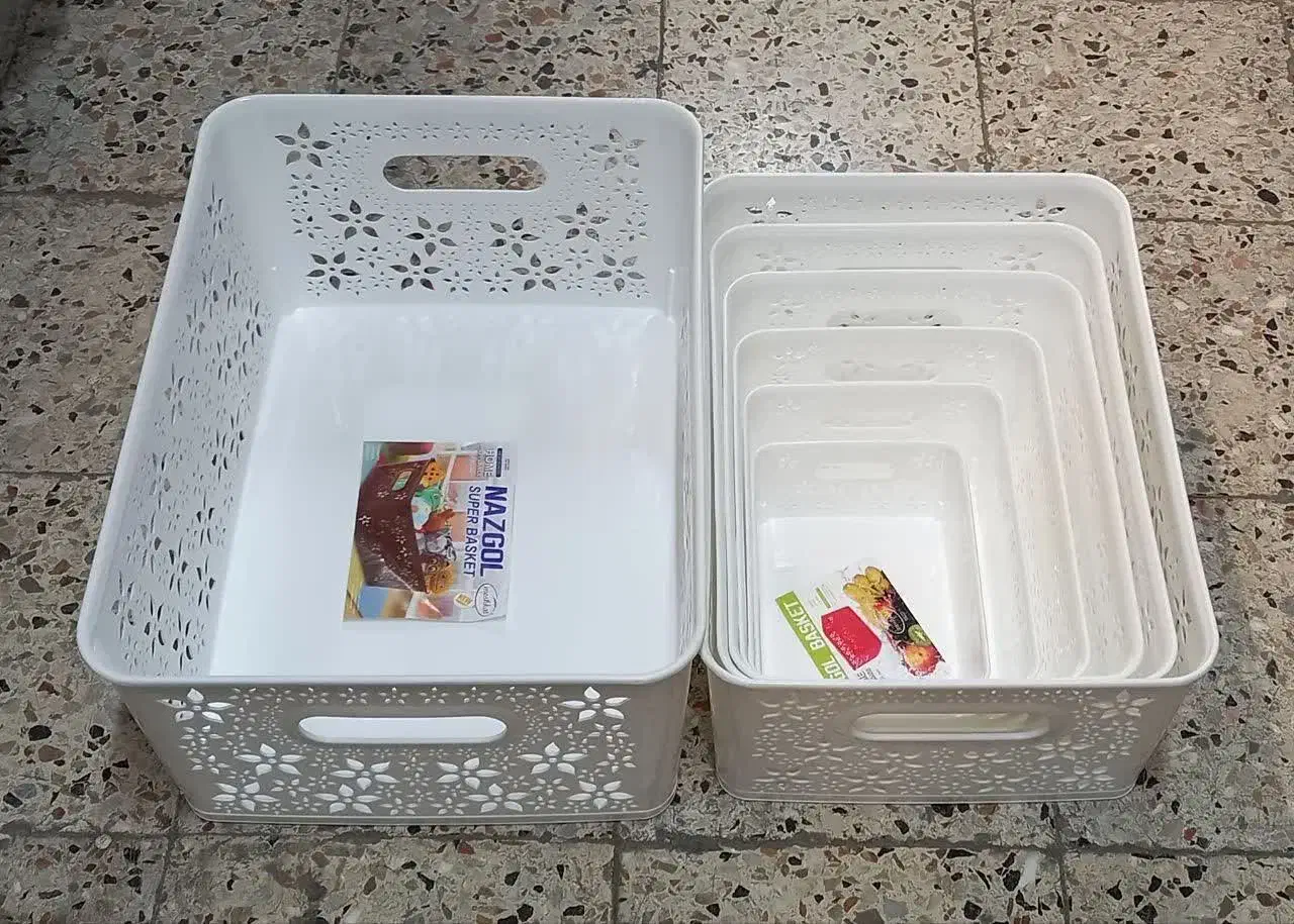 سبد همه کاره ناز گل (گالری کوروش)|ظروف نگهدارنده، پلاستیکی، یک‌بارمصرف|بیرجند, |دیوار