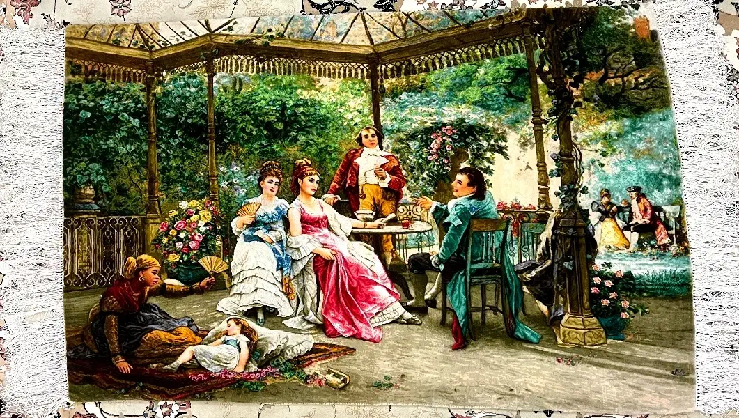 تابلو فرش باغ ملکه|تابلو فرش|اندیشه, اندیشه فاز ۳|دیوار