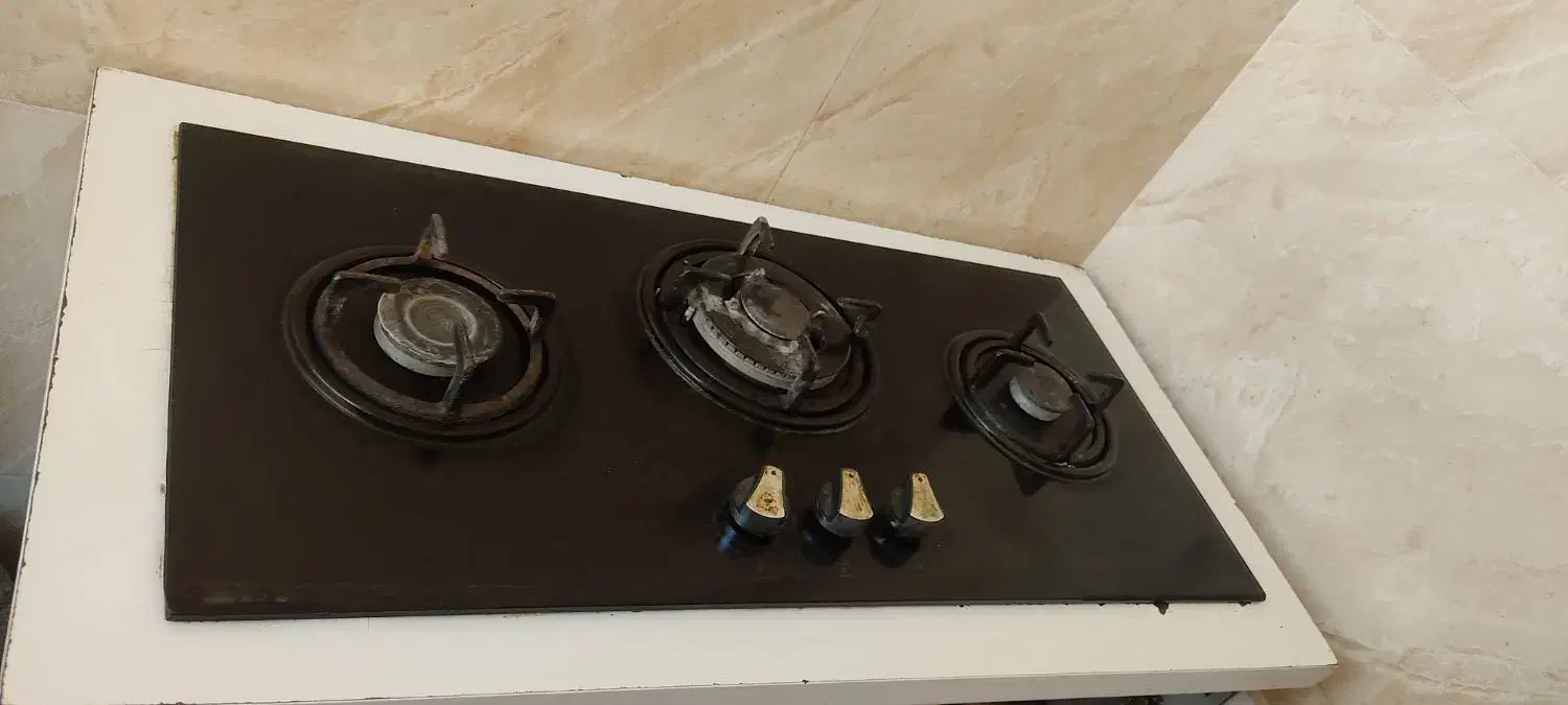 اجاق گاز 3شعله رو میزی با کابینت|اجاق گاز و لوازم برقی پختوپز|نسیمشهر, |دیوار