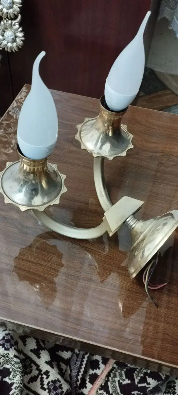 چراغ‌دیواری‌برنزی|لوستر و چراغ آویز|اردبیل, |دیوار