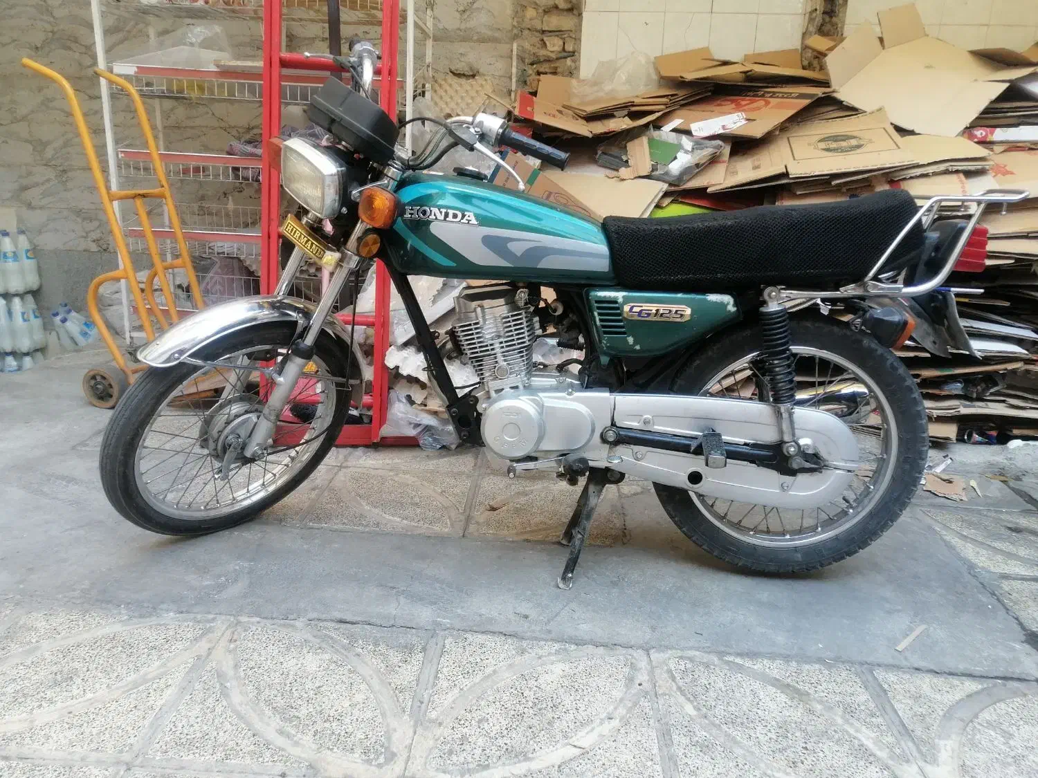 موتورسیکلت هندا 125 هیرمند5 دنده|موتورسیکلت|تهران, یاخجی آباد|دیوار