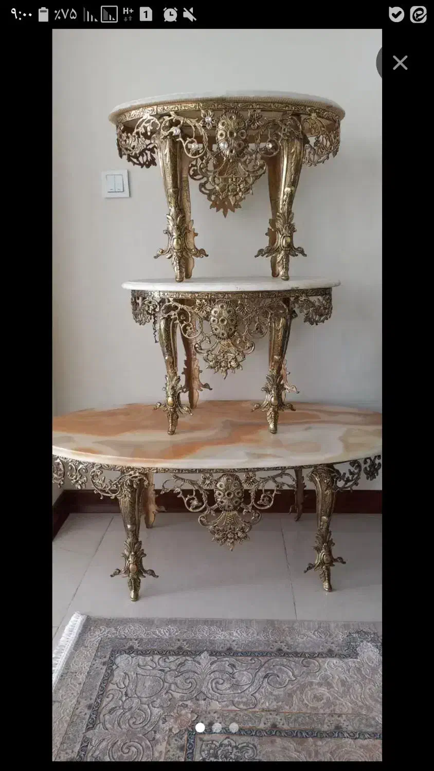 میز وعسلی کنار مبلی|مبلمان خانگی و میز عسلی|تهران, لویزان|دیوار