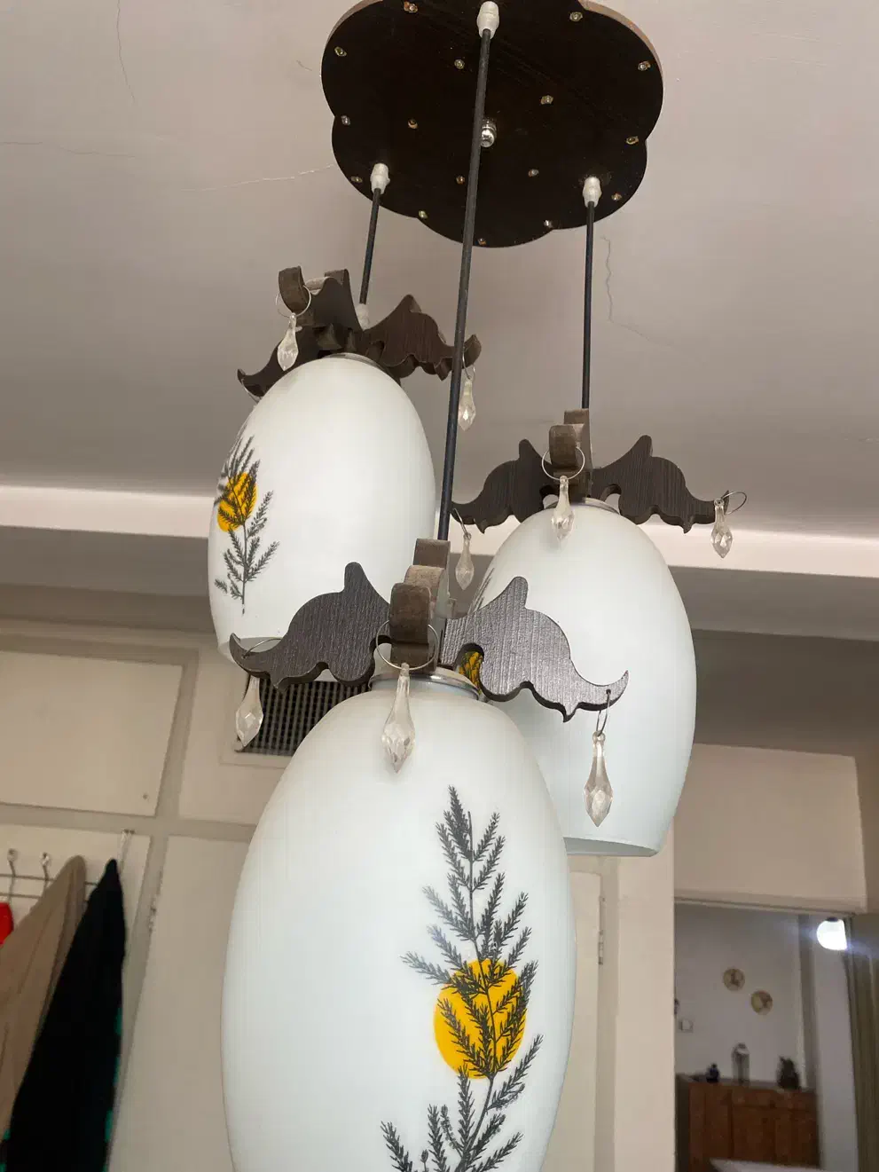 فروش فوری آویز ۵ شاخه|لوستر و چراغ آویز|کرج, شهرک بنفشه|دیوار