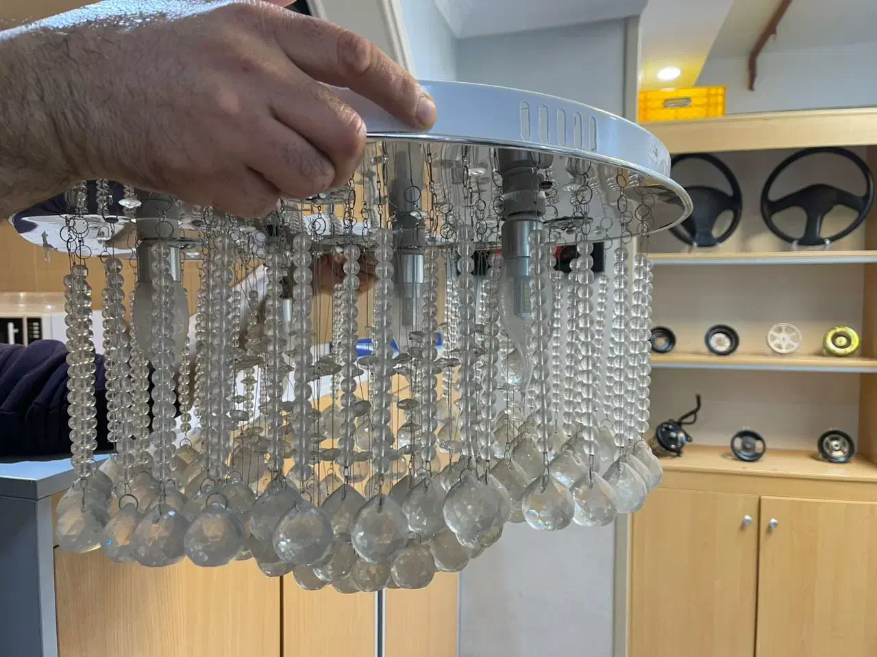 2عدد لوستر موزیکال|لوستر و چراغ آویز|تهران, بهارستان|دیوار