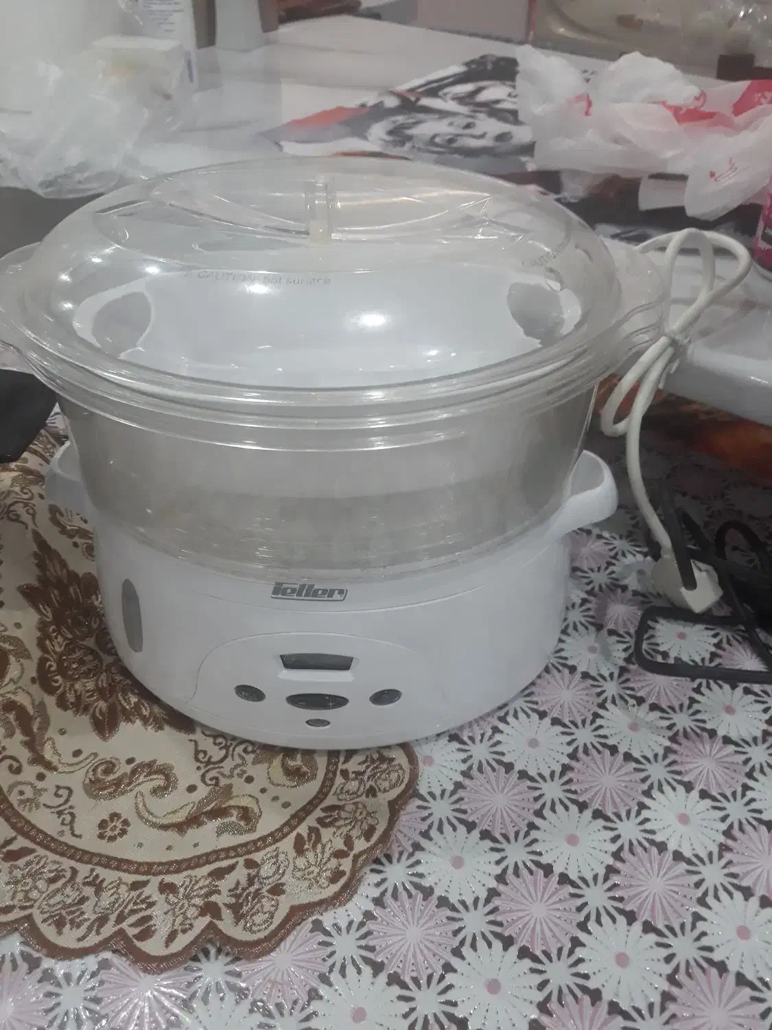 بخارپز فلر در حد نو سالم و تمیز|سایر لوازم برقی|پردیس, فاز ۱۱|دیوار