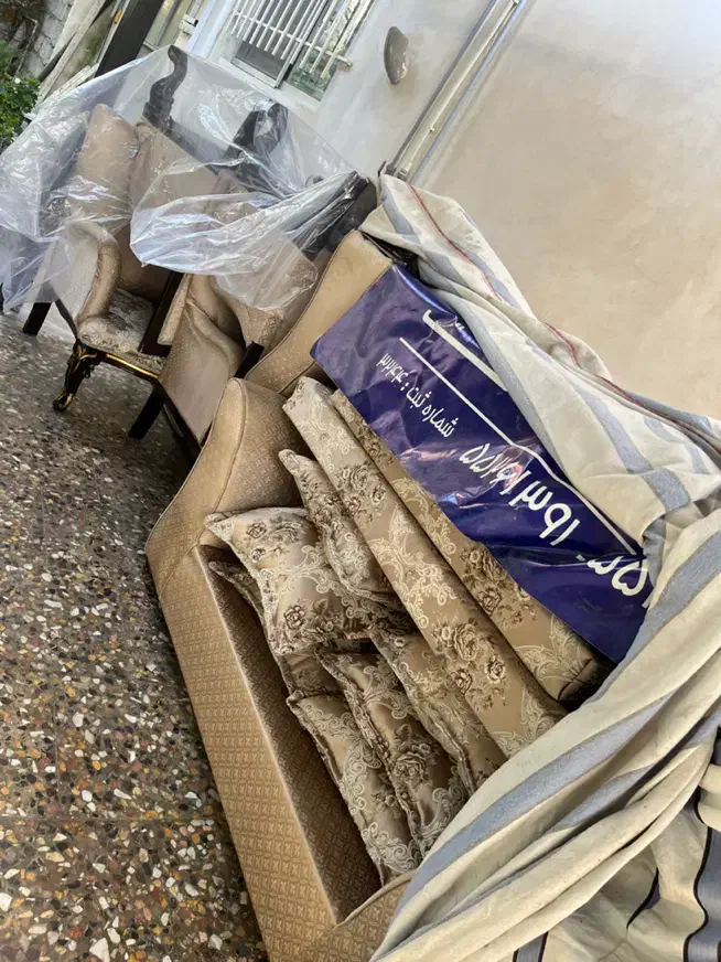 مبلمان کاملا سالم ۹ نفره|مبلمان خانگی و میز عسلی|رامسر, |دیوار