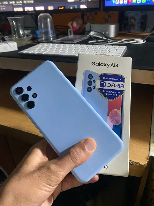 A13 Samsung galaxy 64-4-Blue|موبایل|اصفهان, کوی امیریه|دیوار