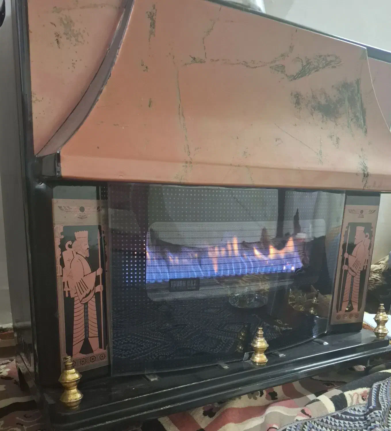 در حد نو|بخاری، هیتر، شومینه|میاندوآب, |دیوار