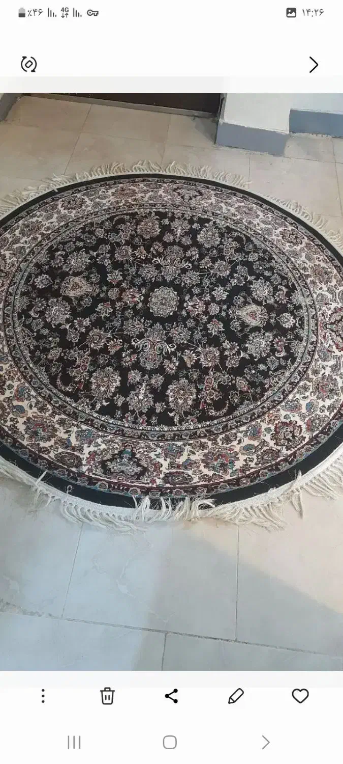 فرش نو هدیه اصلا استفاده نشده|فرش|اهواز, طالقانی|دیوار